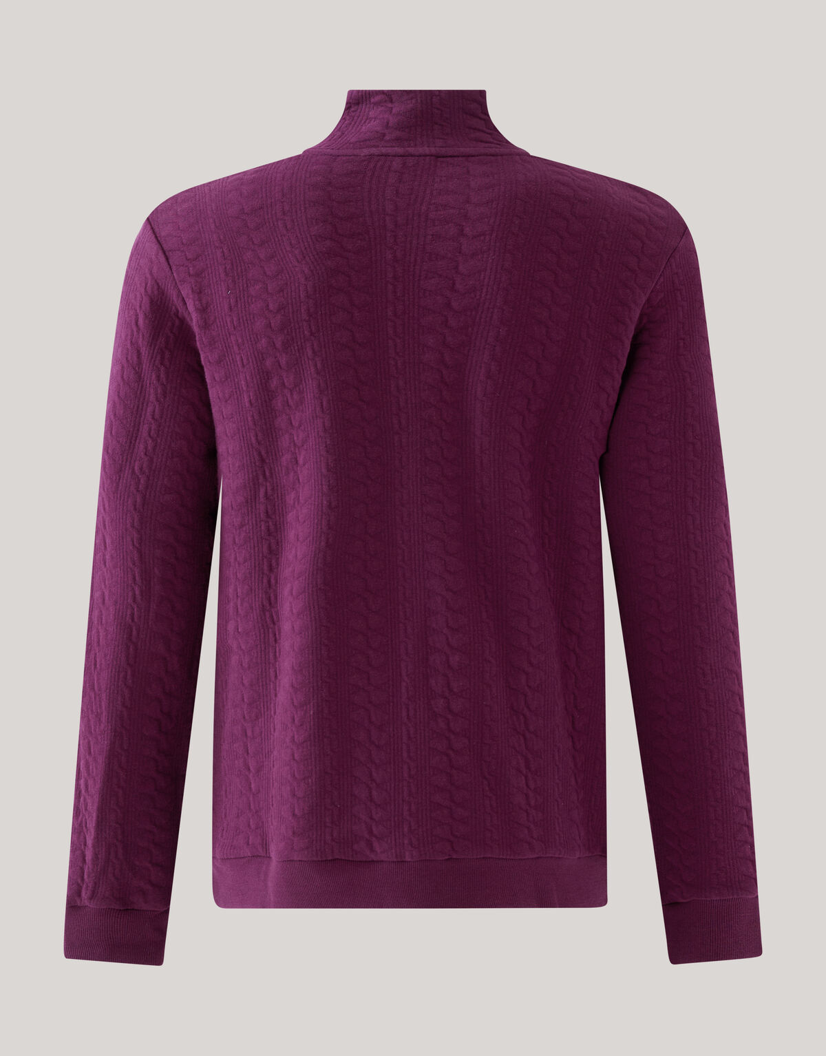 Pullover mit Rei&szlig;verschluss Rot SHOEBY MEN