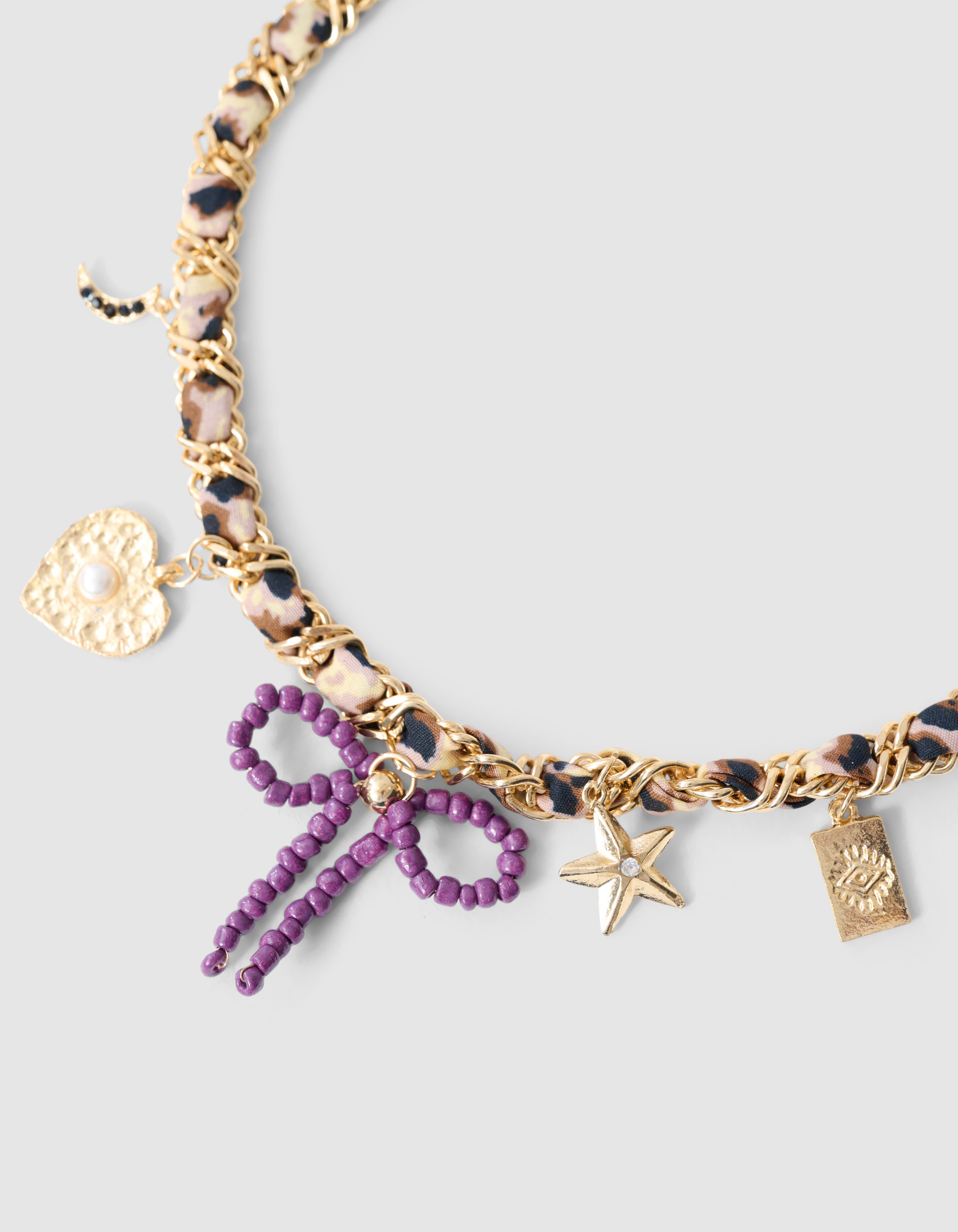Kette mit Kettenanhänger Braun SHOEBY ACCESSOIRES
