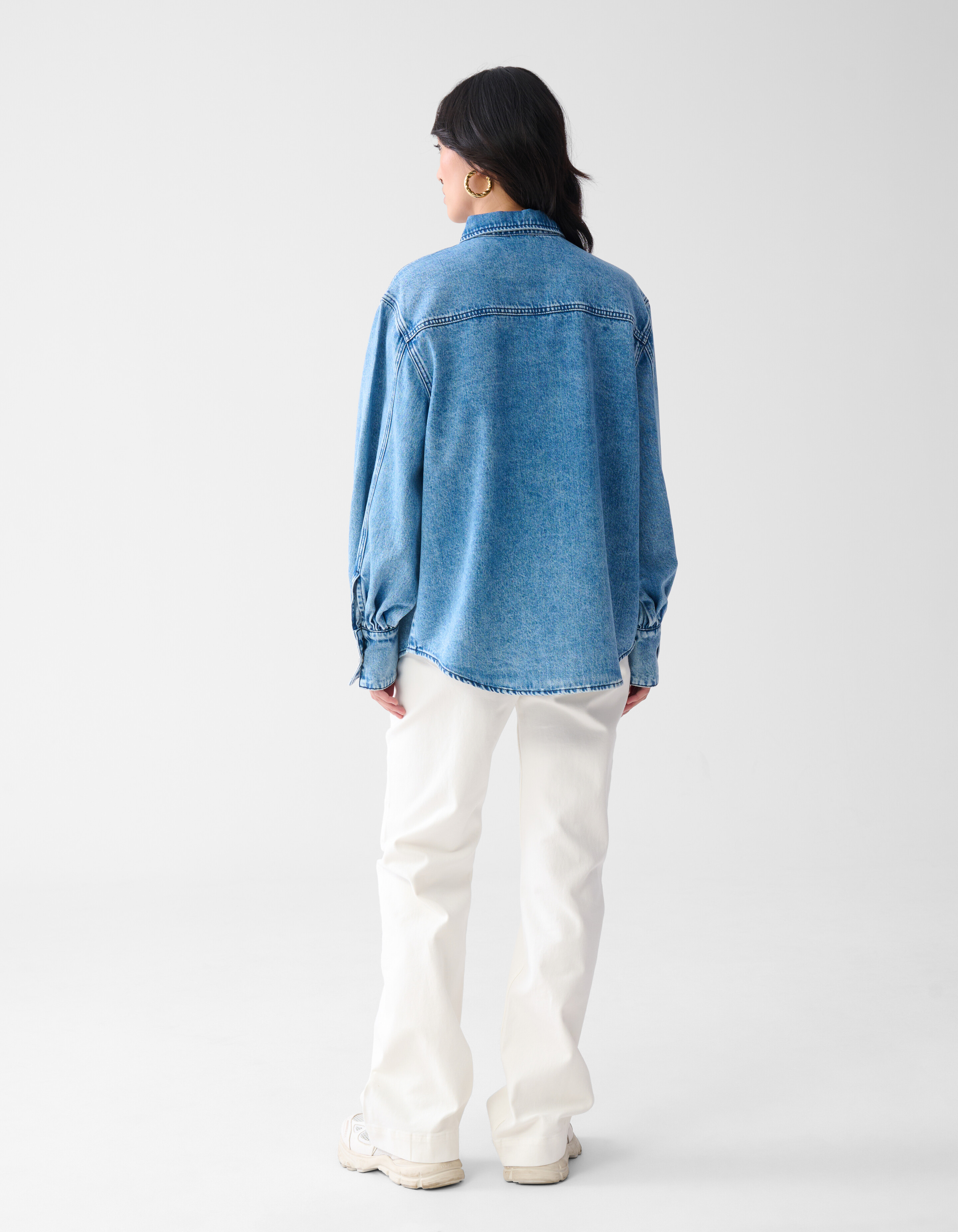 Denim-Bluse Mediumstone SHOEBY WOMEN