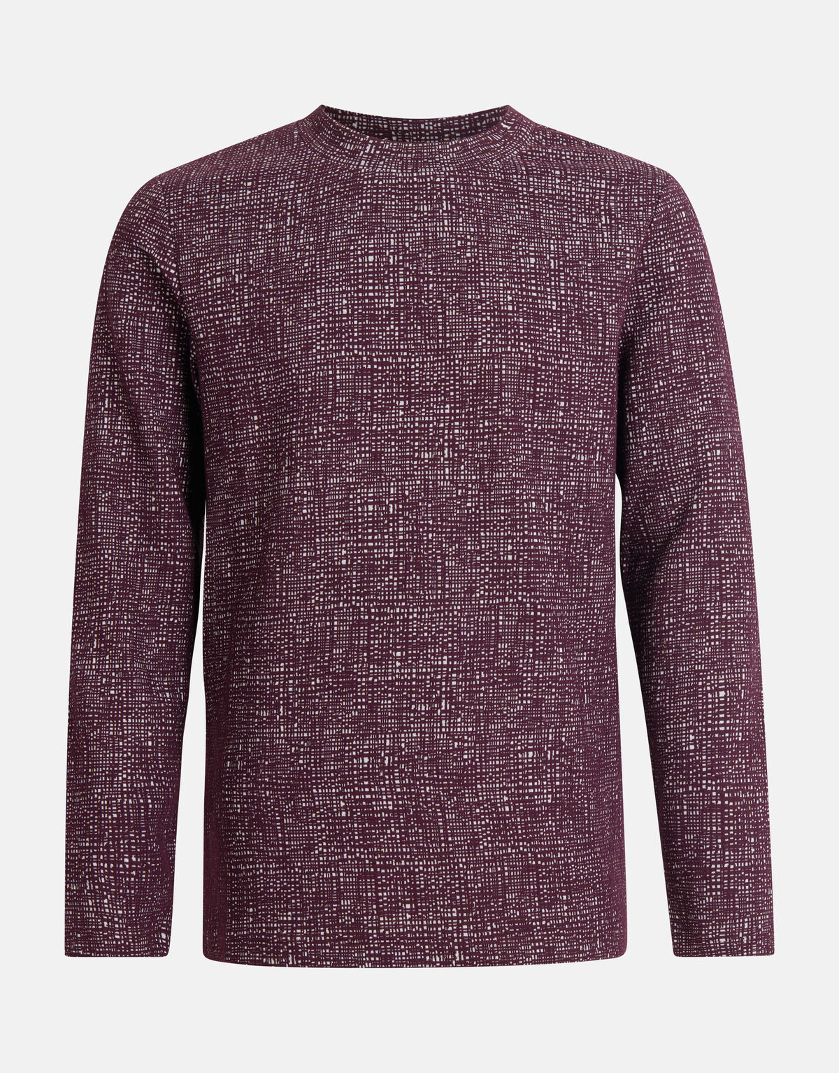 Grafik-T-Shirt Bordeaux SHOEBY MEN