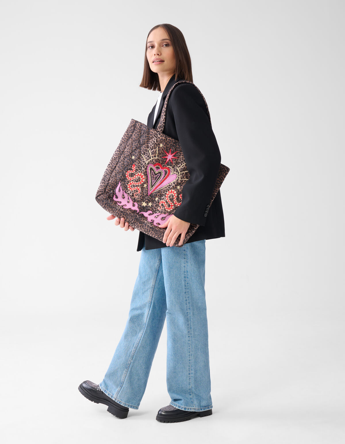 Leopardentasche Braun SHOEBY ACCESSOIRES