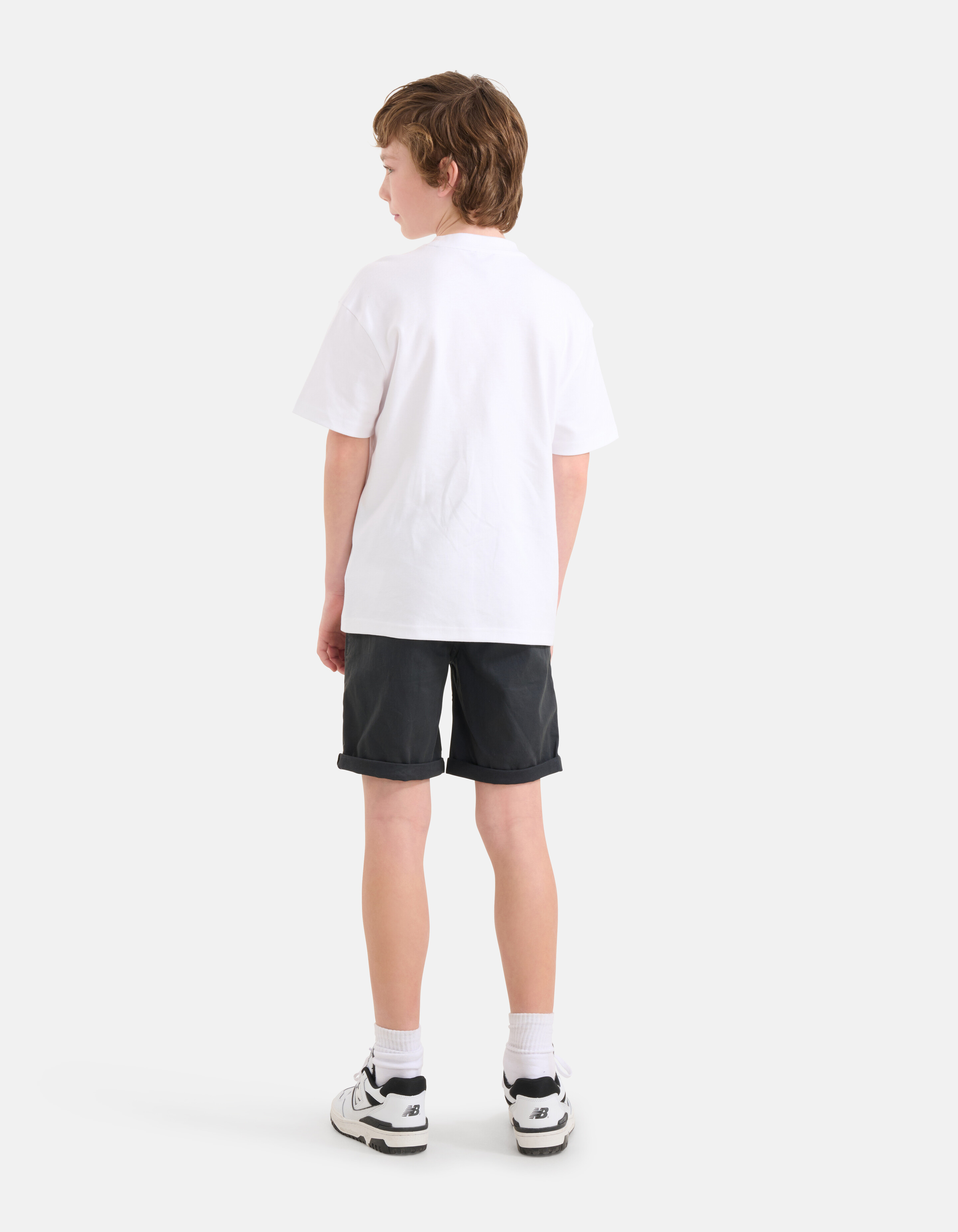 Casual Twill Short Dunkelgrau SHOEBY BOYS