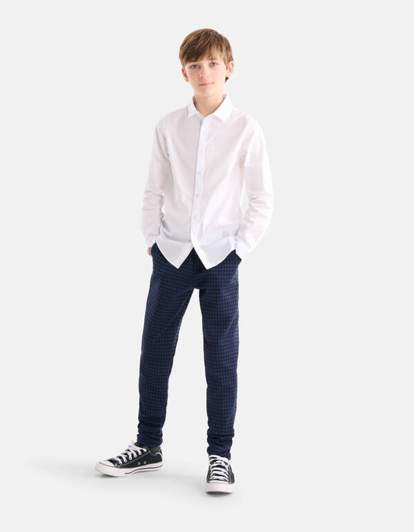 Basic Shirt Weiß SHOEBY BOYS