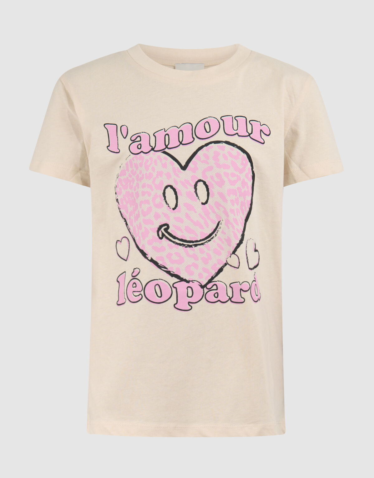 Kunstwerk T-shirt Beige SHOEBY GIRLS