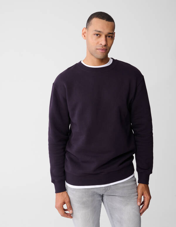 Cord Artwork Pullover Dunkelrot SHOEBY MEN
