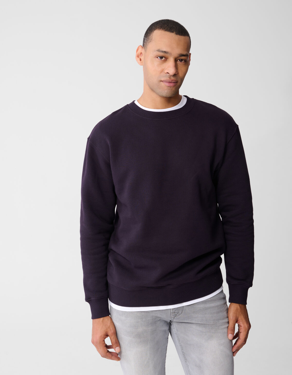 Cord Artwork Pullover Dunkelrot SHOEBY MEN