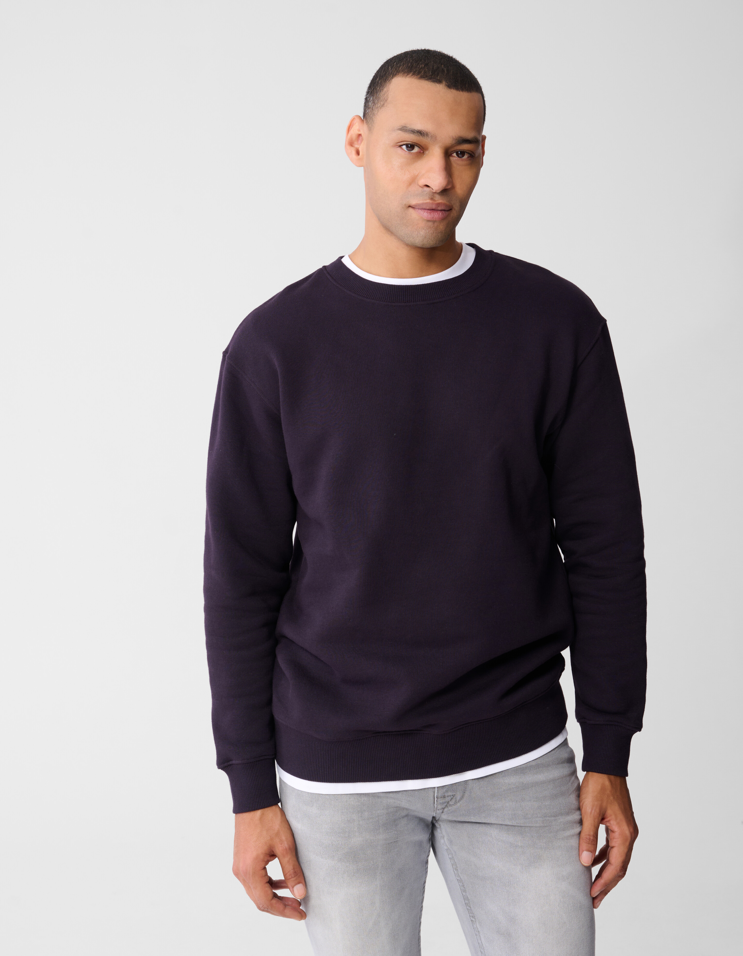 Cord Artwork Pullover Dunkelrot SHOEBY MEN