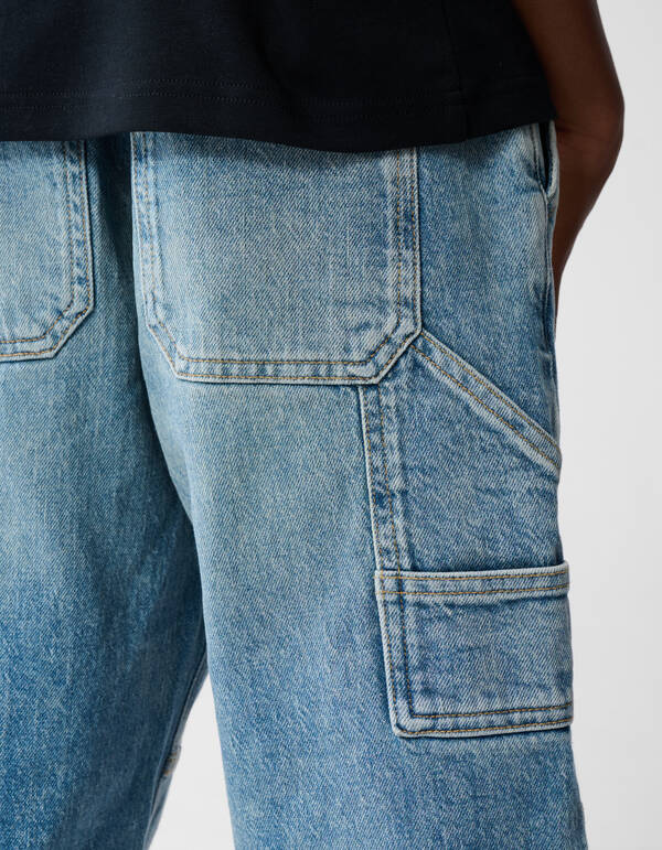 Carpenter Gerade Passform Jeans Blau SHOEBY BOYS