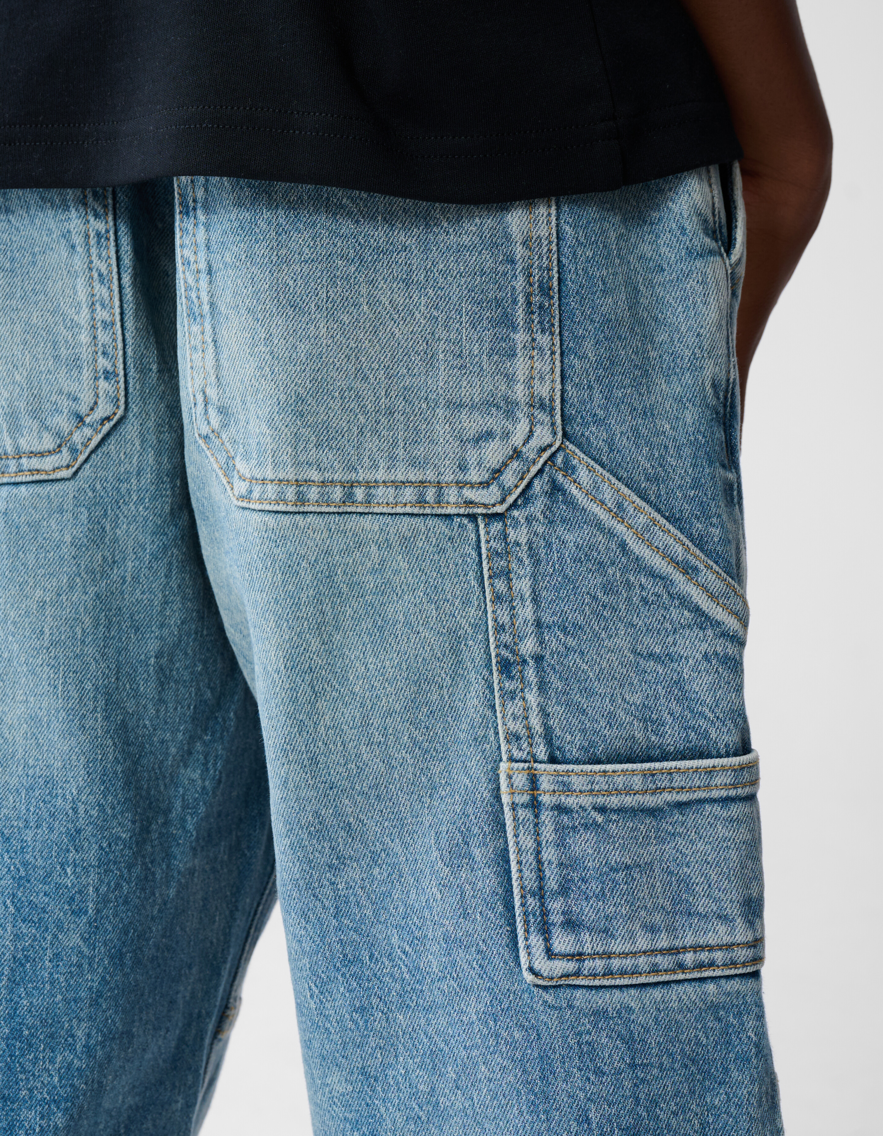 Carpenter Gerade Passform Jeans Blau SHOEBY BOYS
