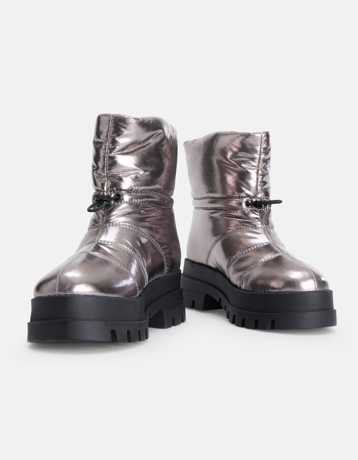 Metallischer Stiefel Silber SHOEBY SHOES