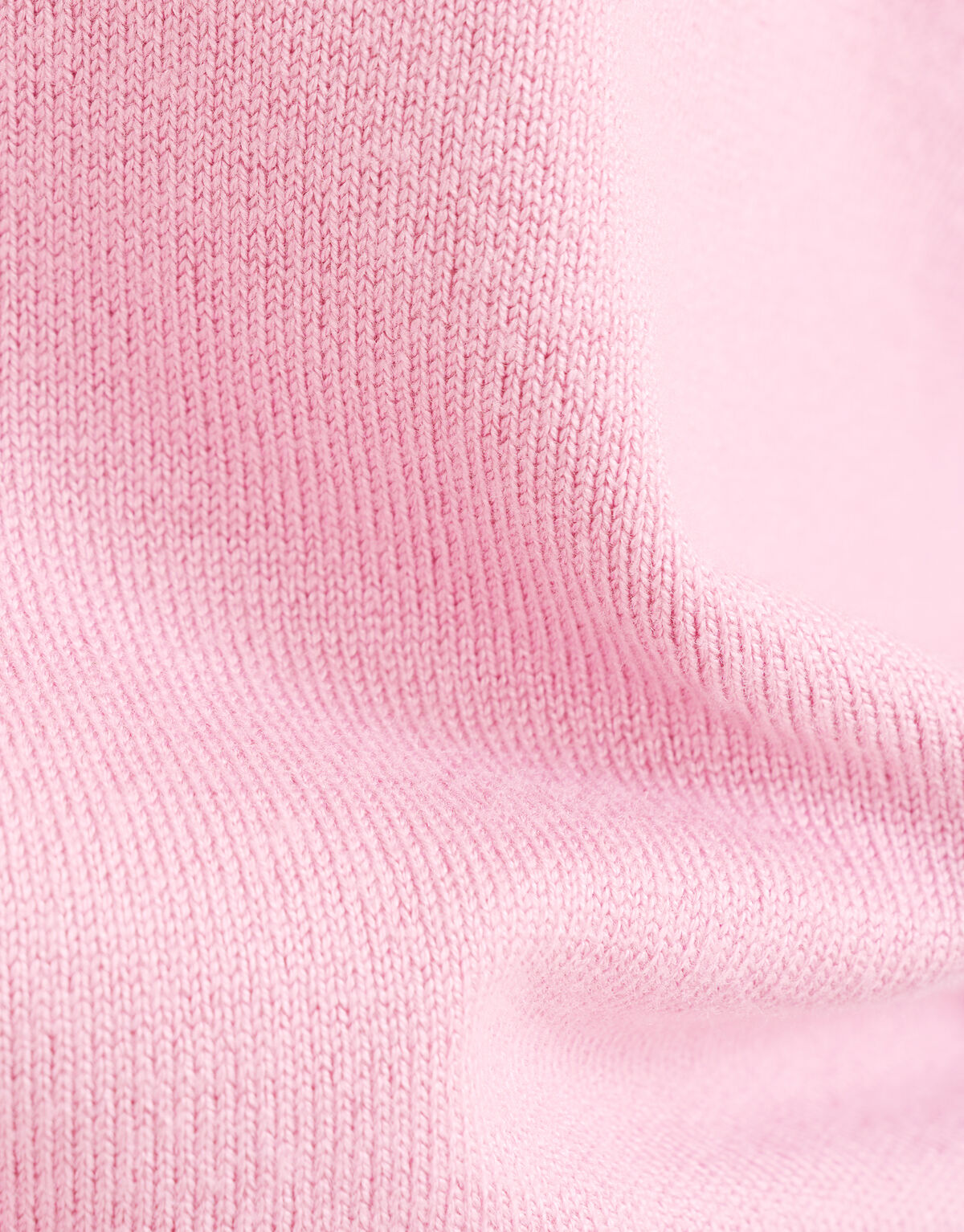 Gestrickter Pullover mit V-Ausschnitt Rosa SHOEBY WOMEN