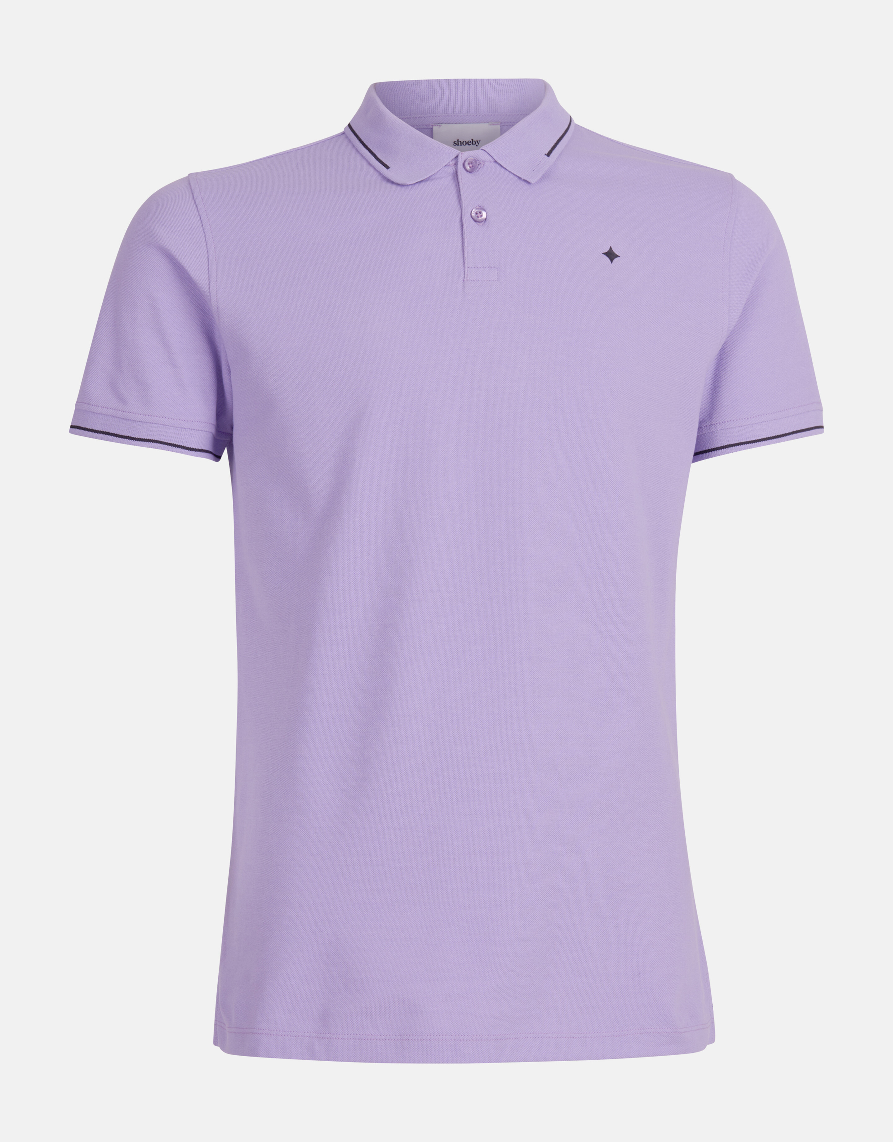 Basic Polo Hellviolett SHOEBY MEN