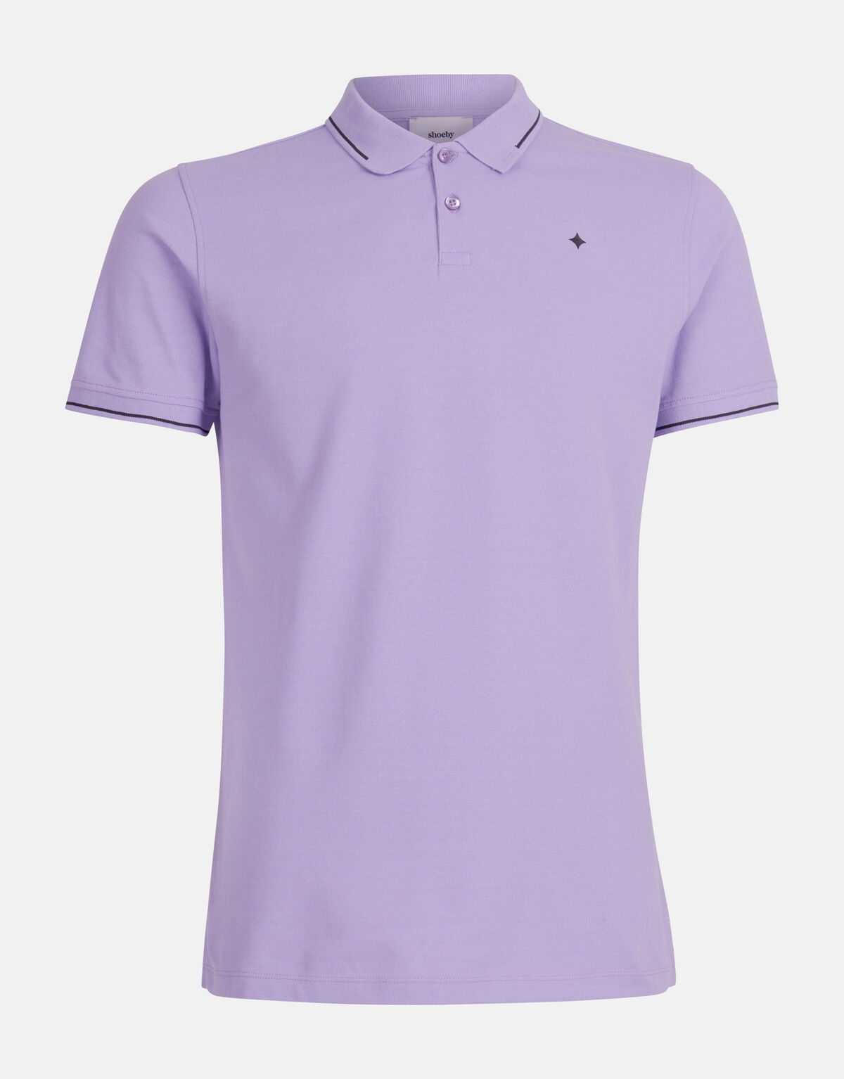 Basic Polo Hellviolett SHOEBY MEN