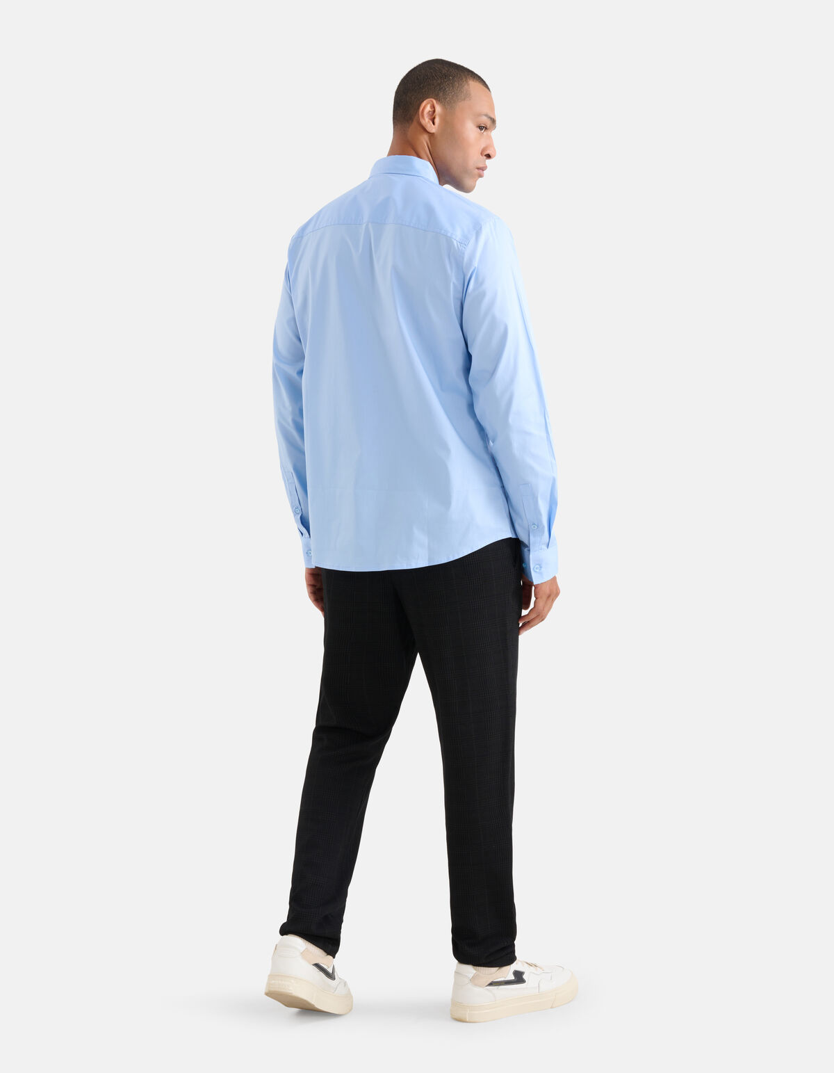 Basic Shirt Hellblau SHOEBY MEN