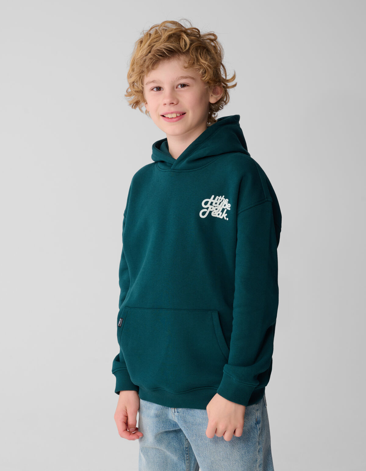 Hype Artwork Hoodie Dunkelgrün SHOEBY BOYS