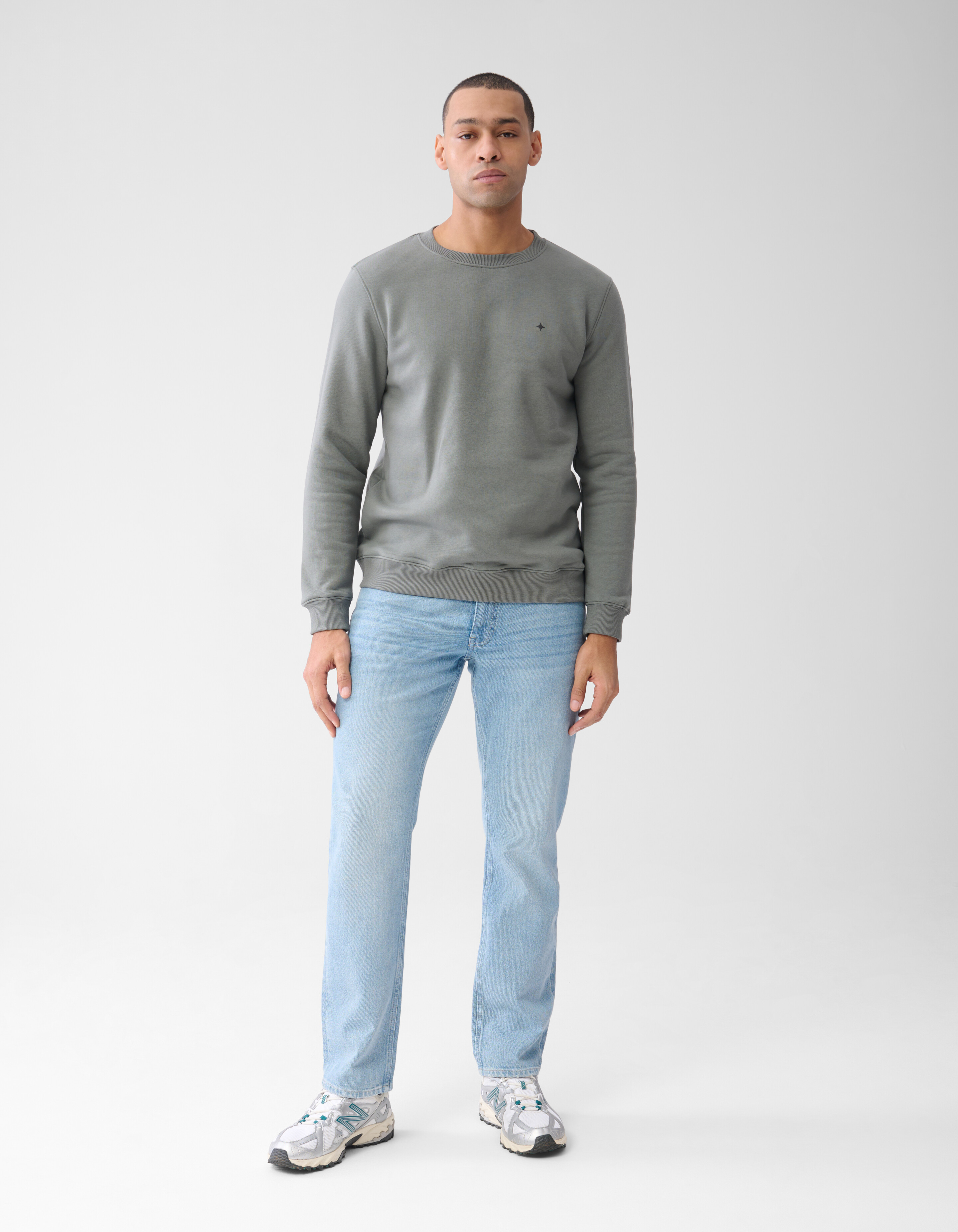 Glitzerpulli Dunkelgrün SHOEBY MEN