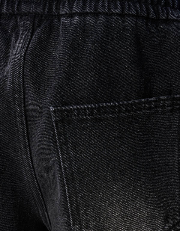 Barrel-Fit-Jeans in Schwarz SHOEBY WOMEN