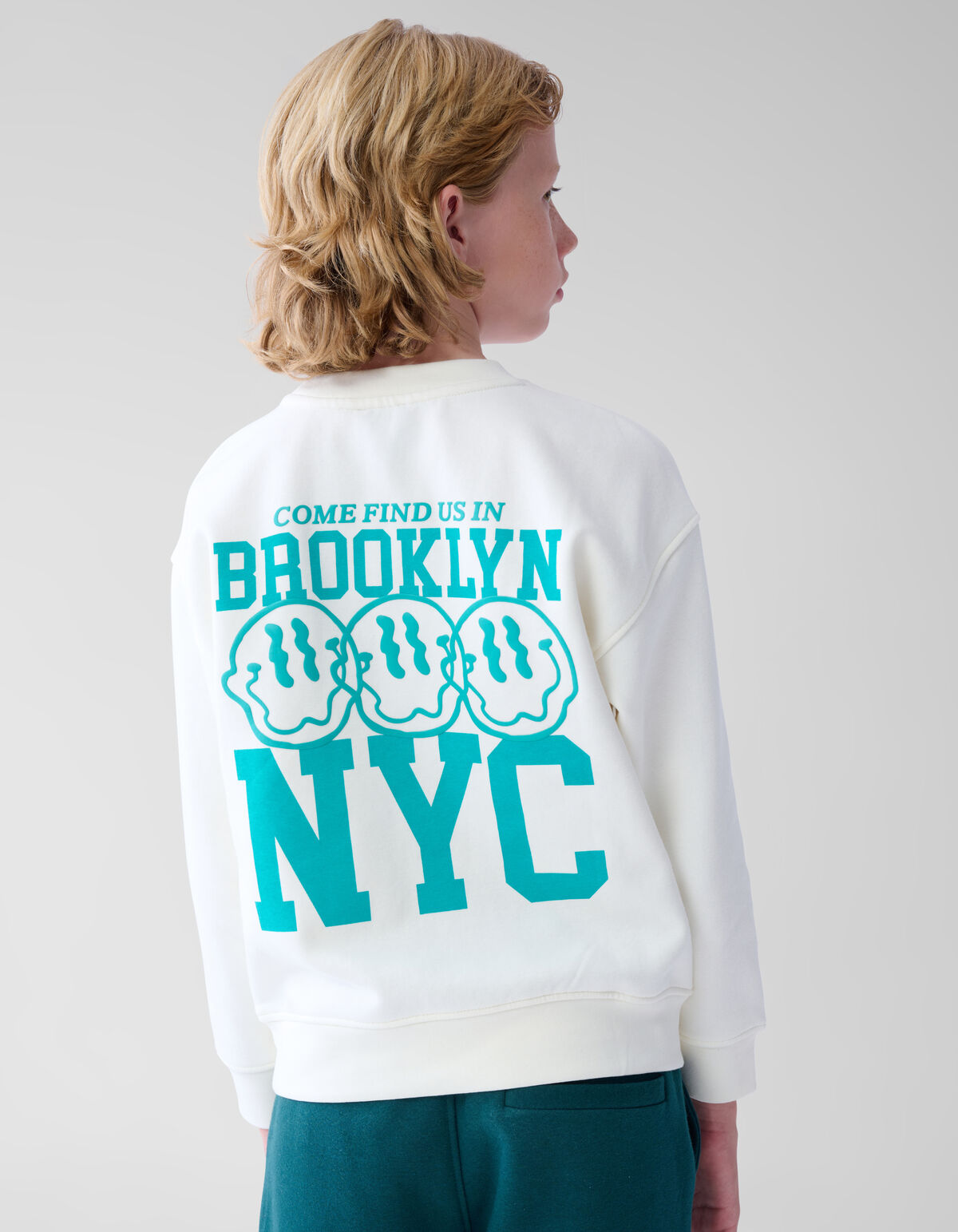NYC Pullover Off White SHOEBY BOYS