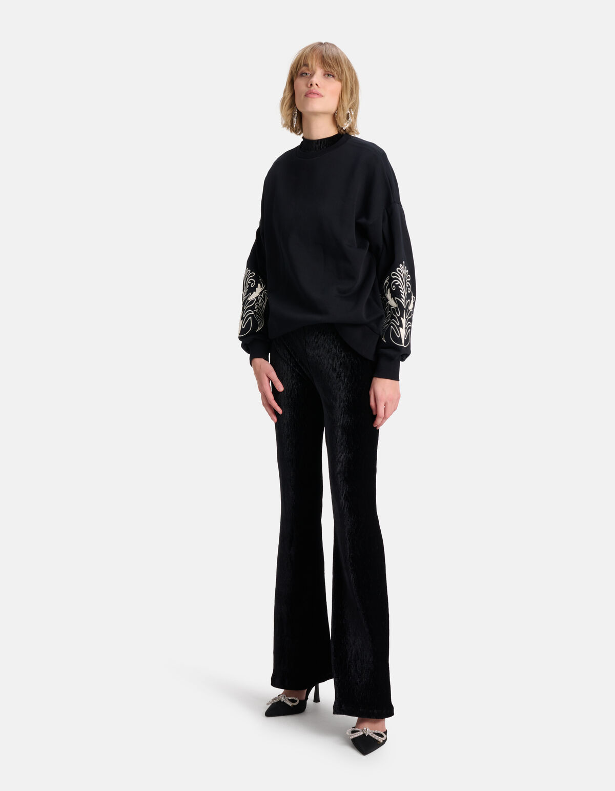 Samt-Hose Schwarz SHOEBY WOMEN