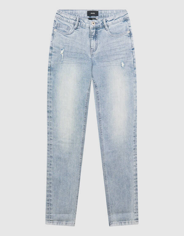 Tapered Fit Jeans Grau SHOEBY BOYS
