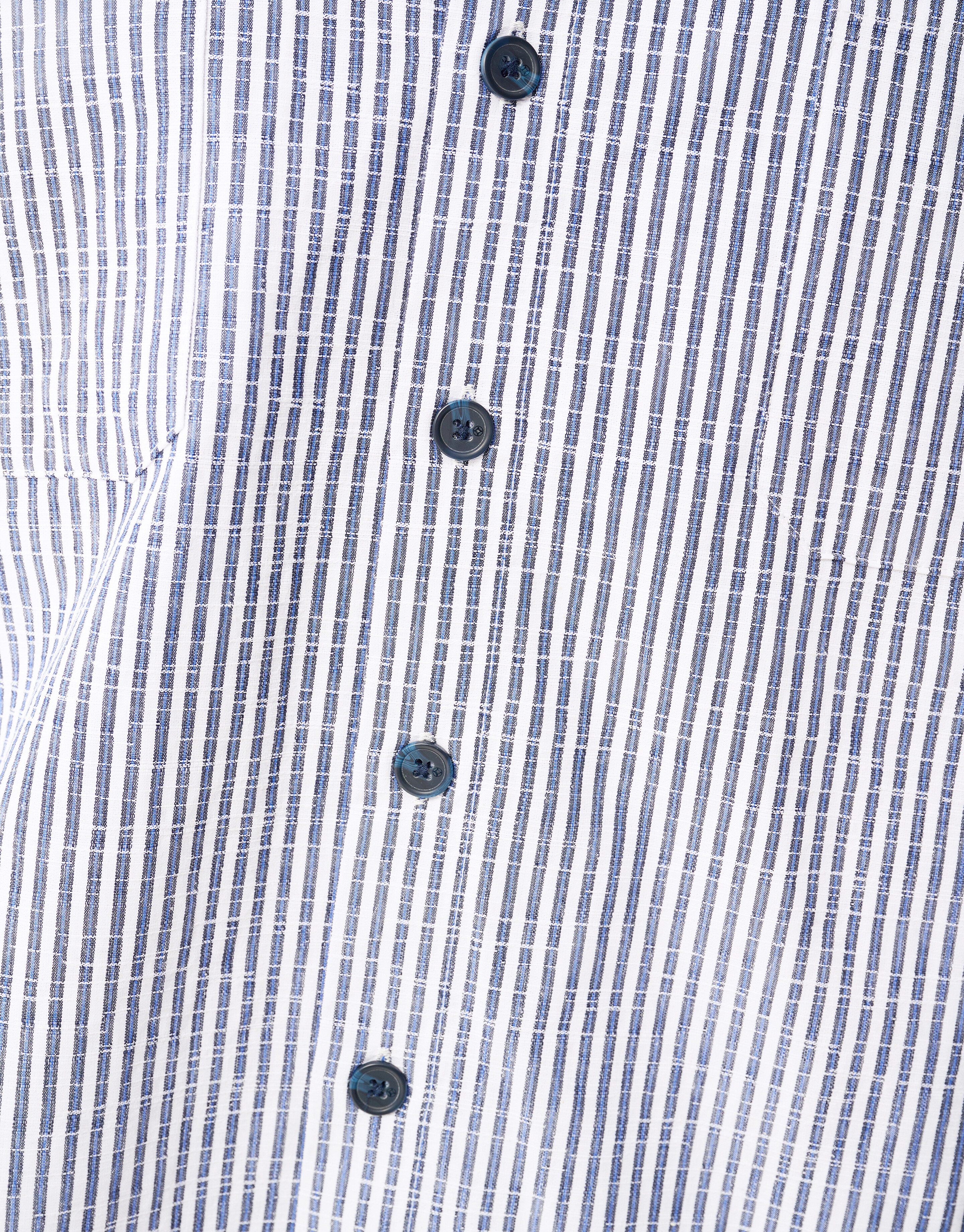Pinstripe Overshirt Blau SHOEBY MEN