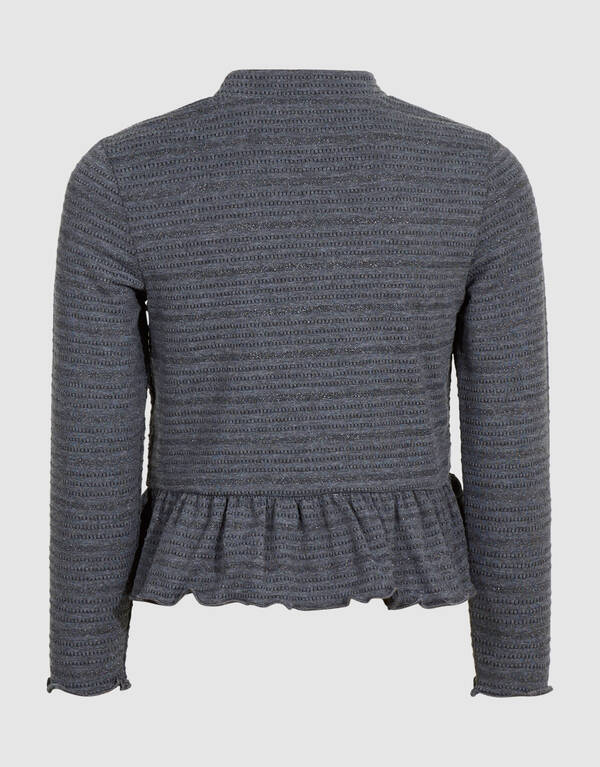 Volant Top Grau SHOEBY GIRLS