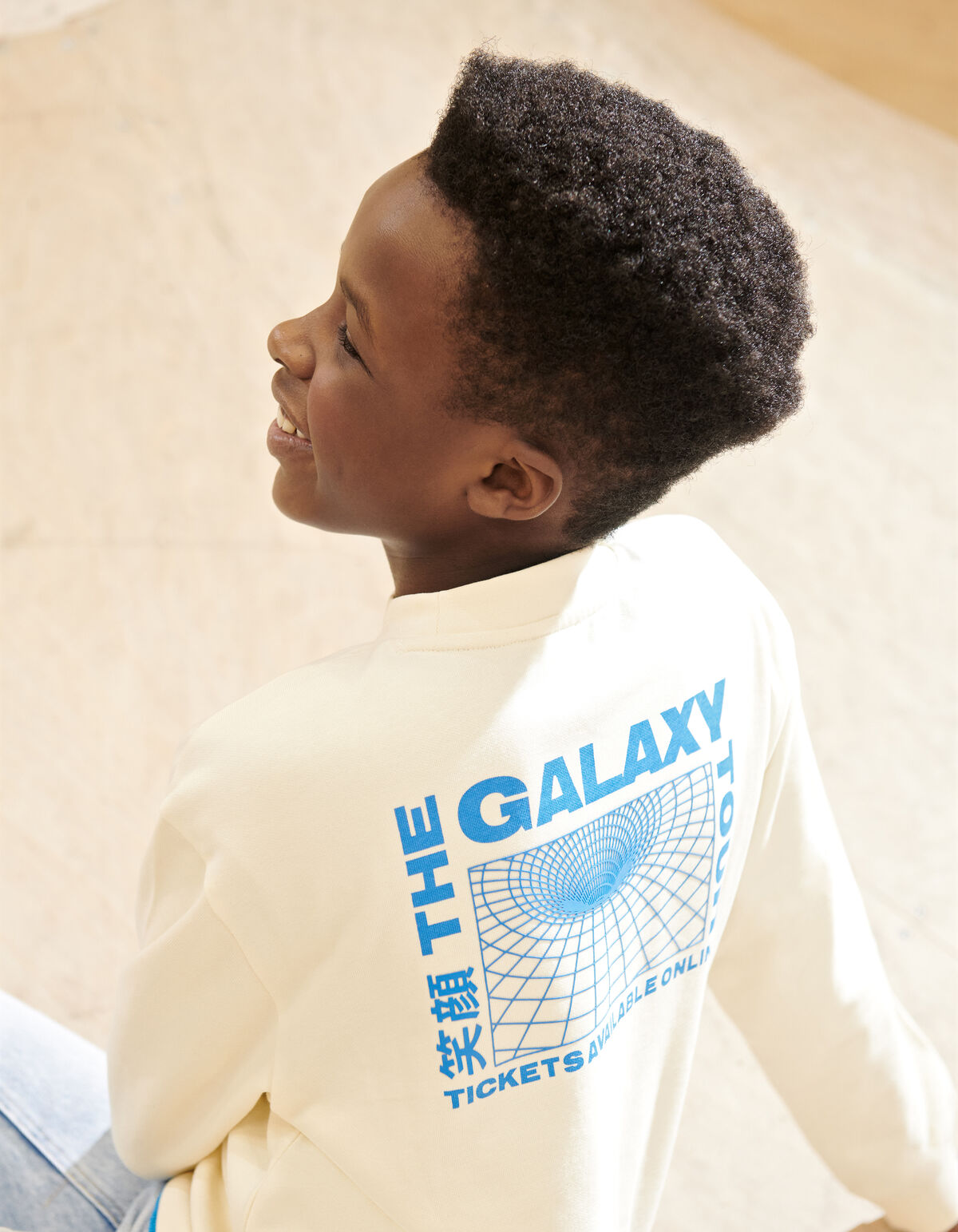 Artwork Pullover Off White SHOEBY BOYS