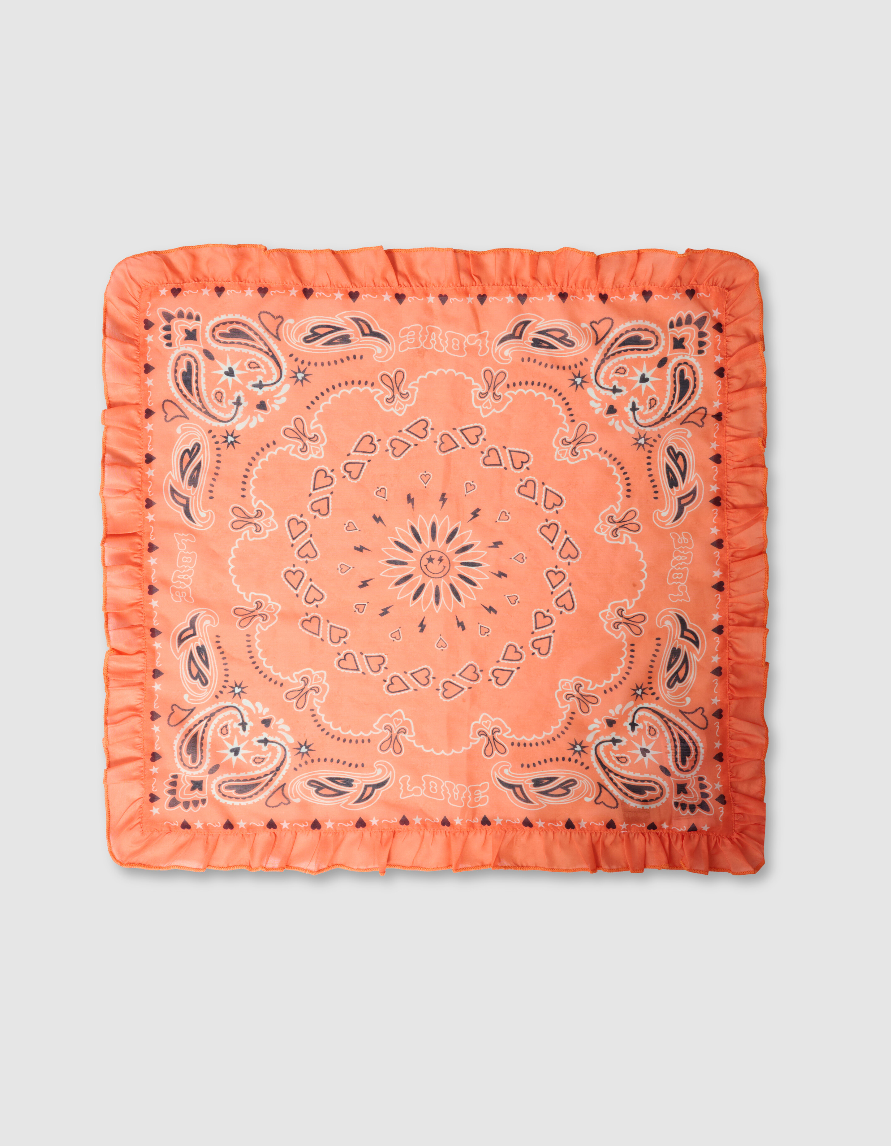 Paisley Bandana Sjaal Oranje SHOEBY ACCESSOIRES