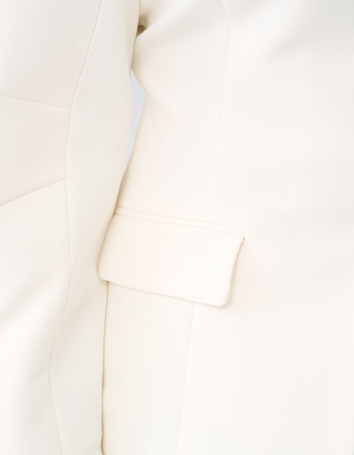 Blazer in Eiform Off White SHOEBY WOMEN