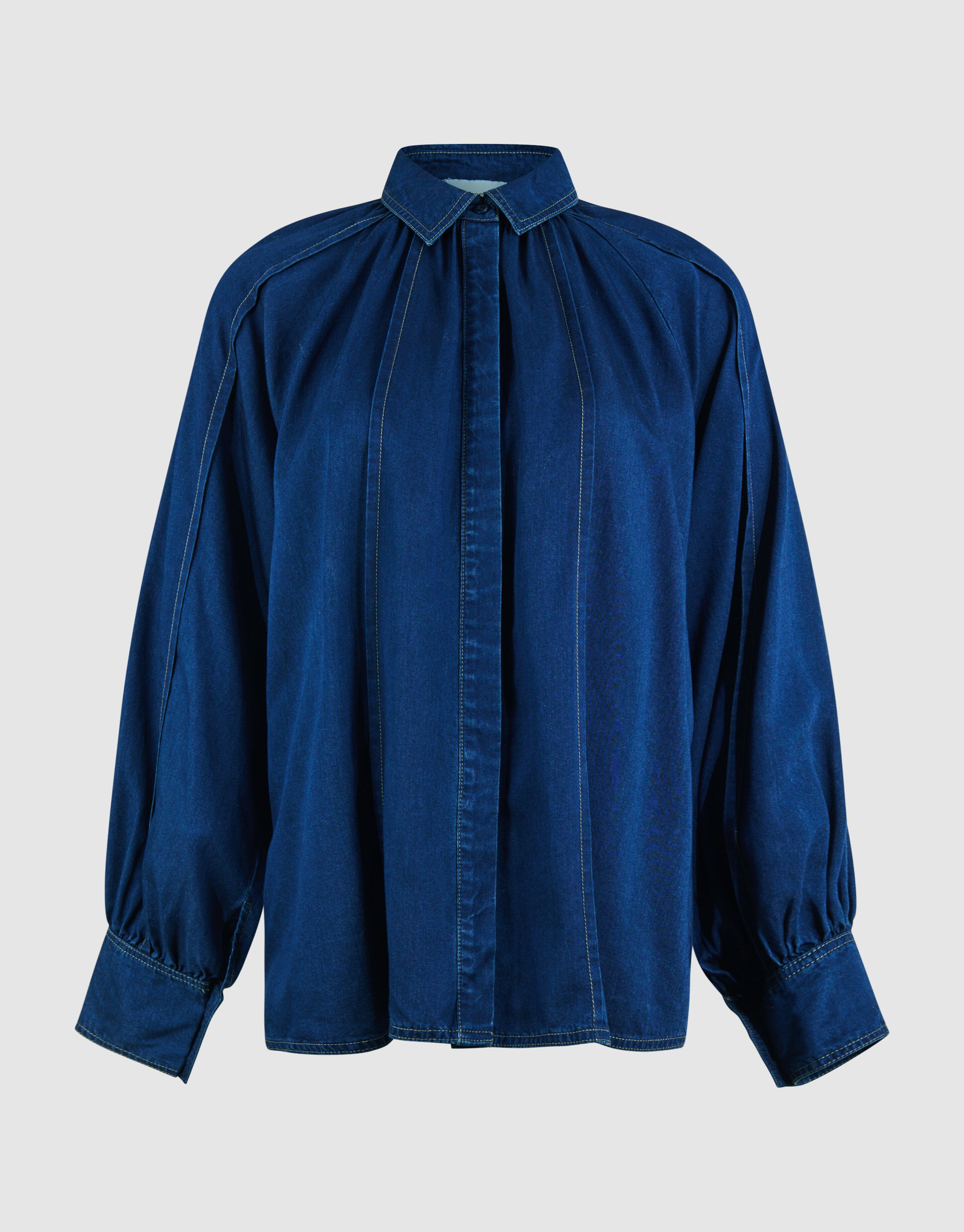 Stitch Bluse Blau von Mieke SHOEBY WOMEN