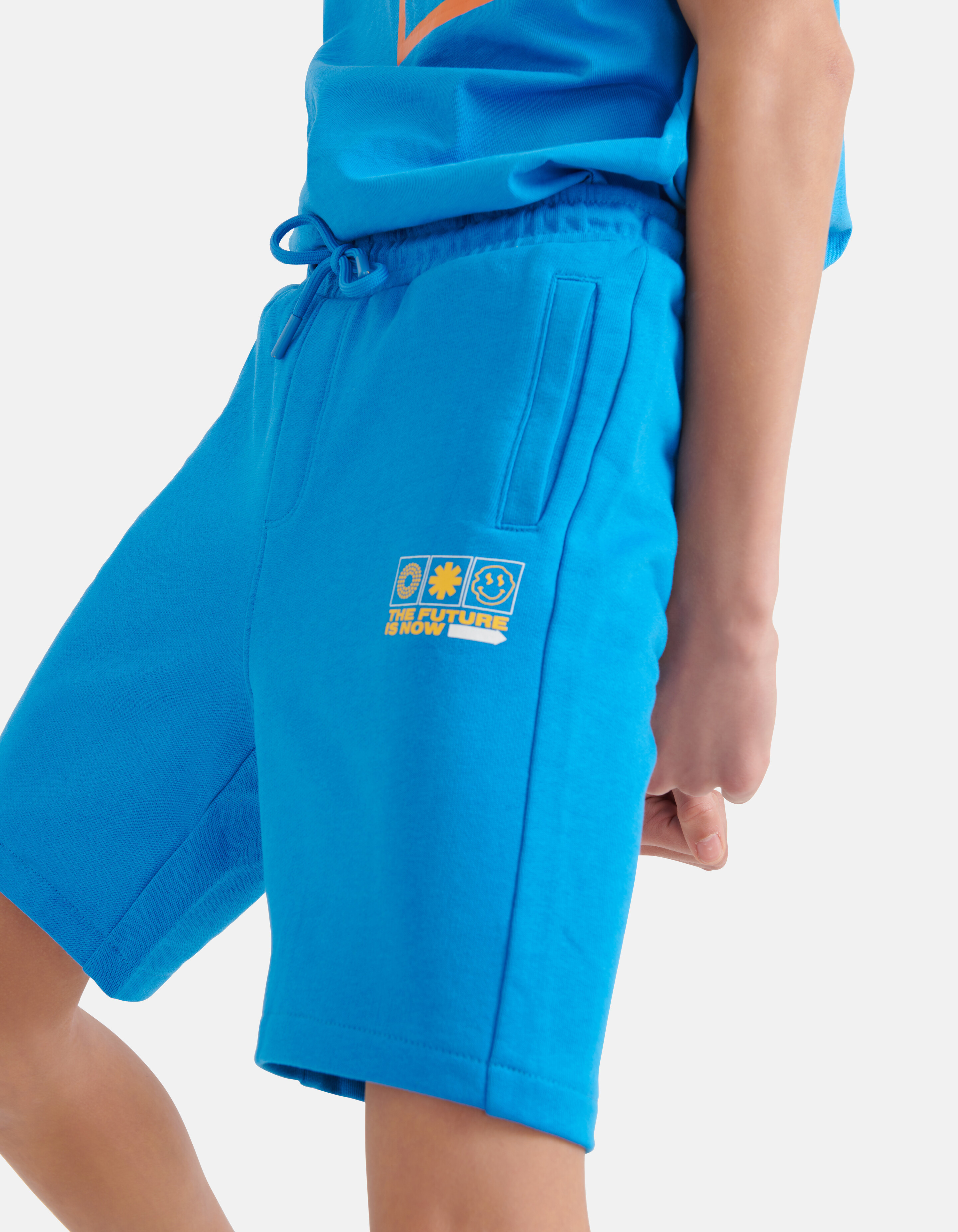 Bedruckte Shorts blau SHOEBY BOYS