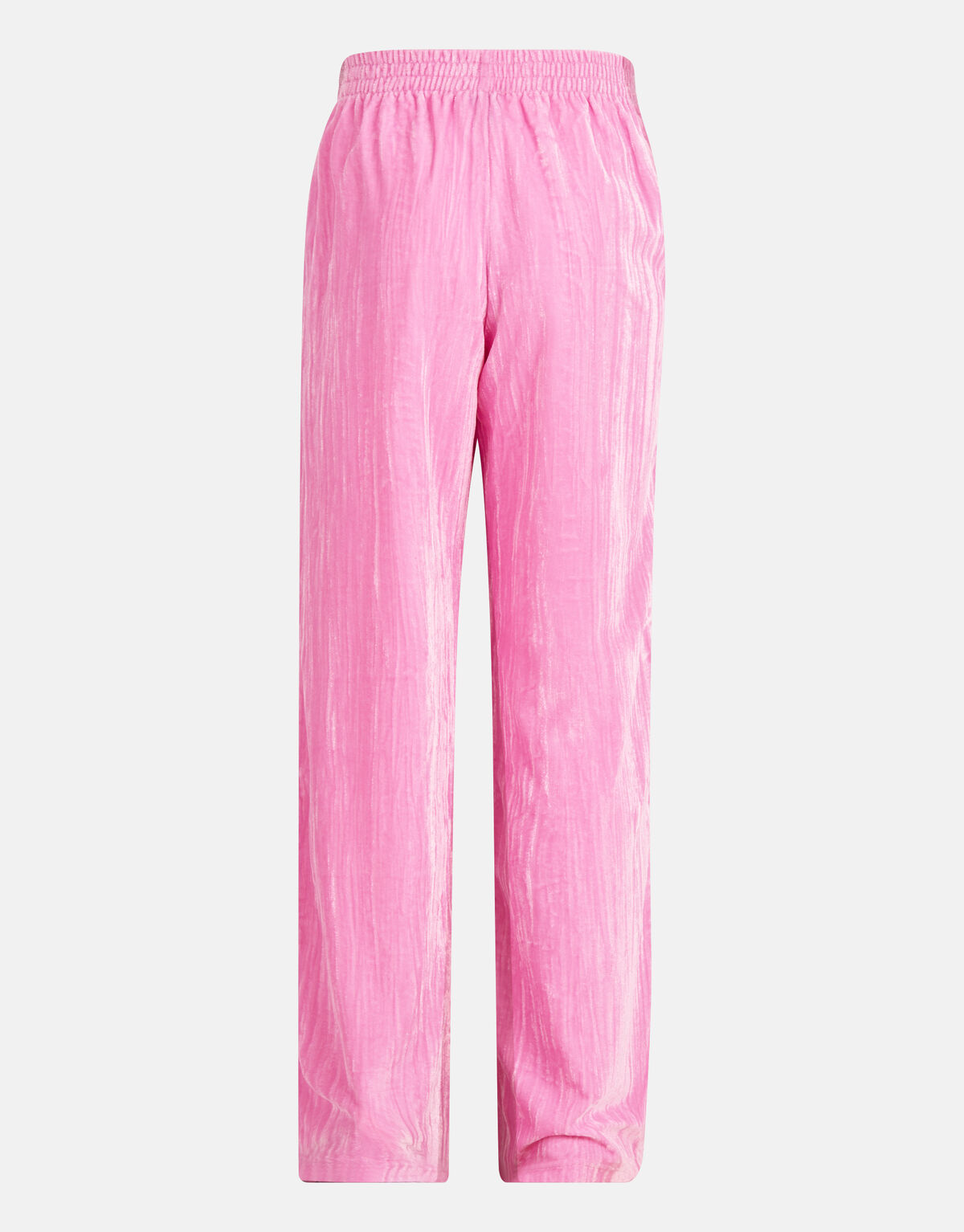 Weit geschnittene Hose aus Samt Rosa SHOEBY GIRLS