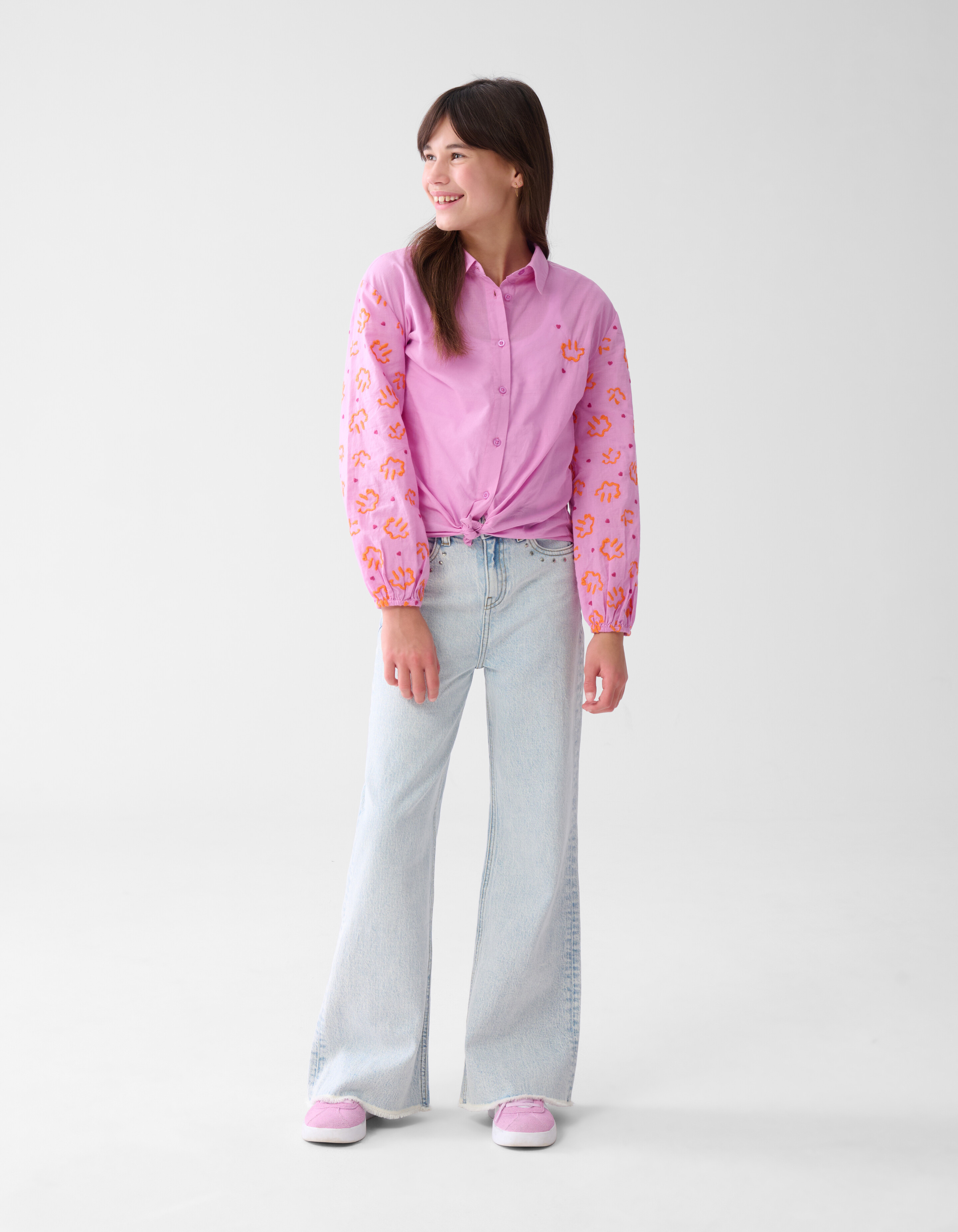 Straight Fit Jeans Blau SHOEBY GIRLS