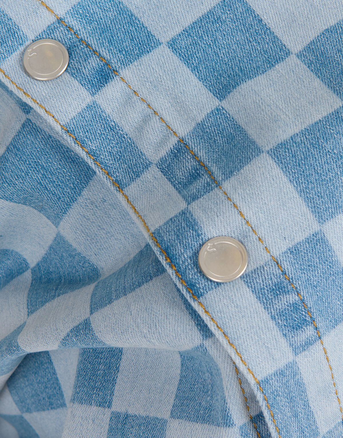 Karo-Denim-Overshirt Mediumstone SHOEBY BOYS