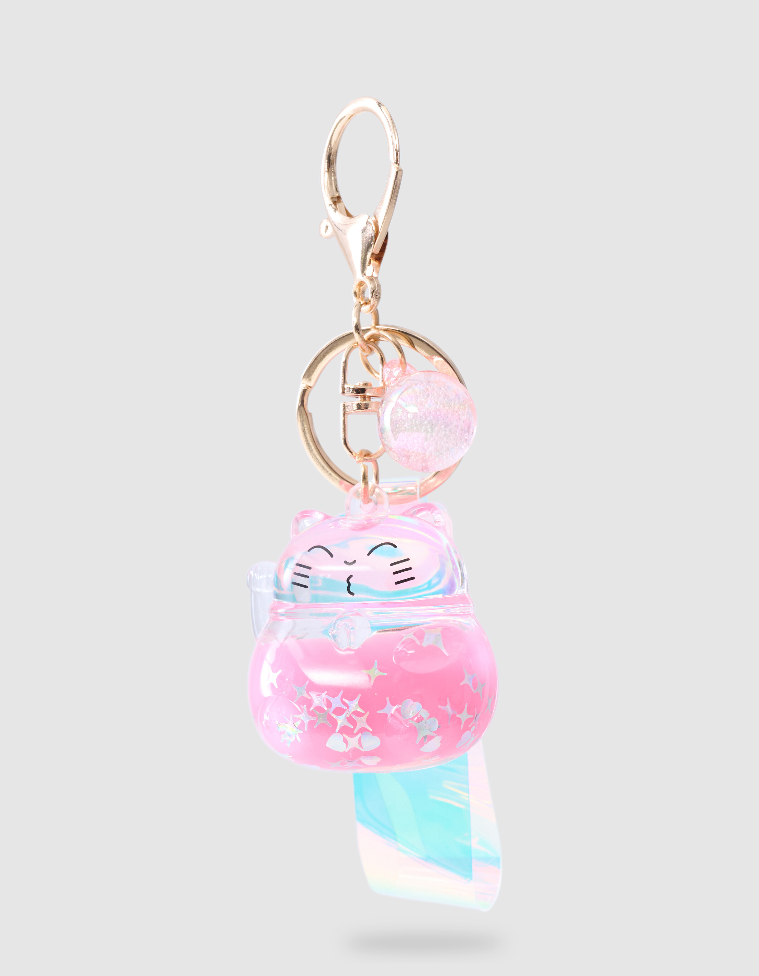 Katze Schlüsselanhänger Rosa SHOEBY ACCESSOIRES