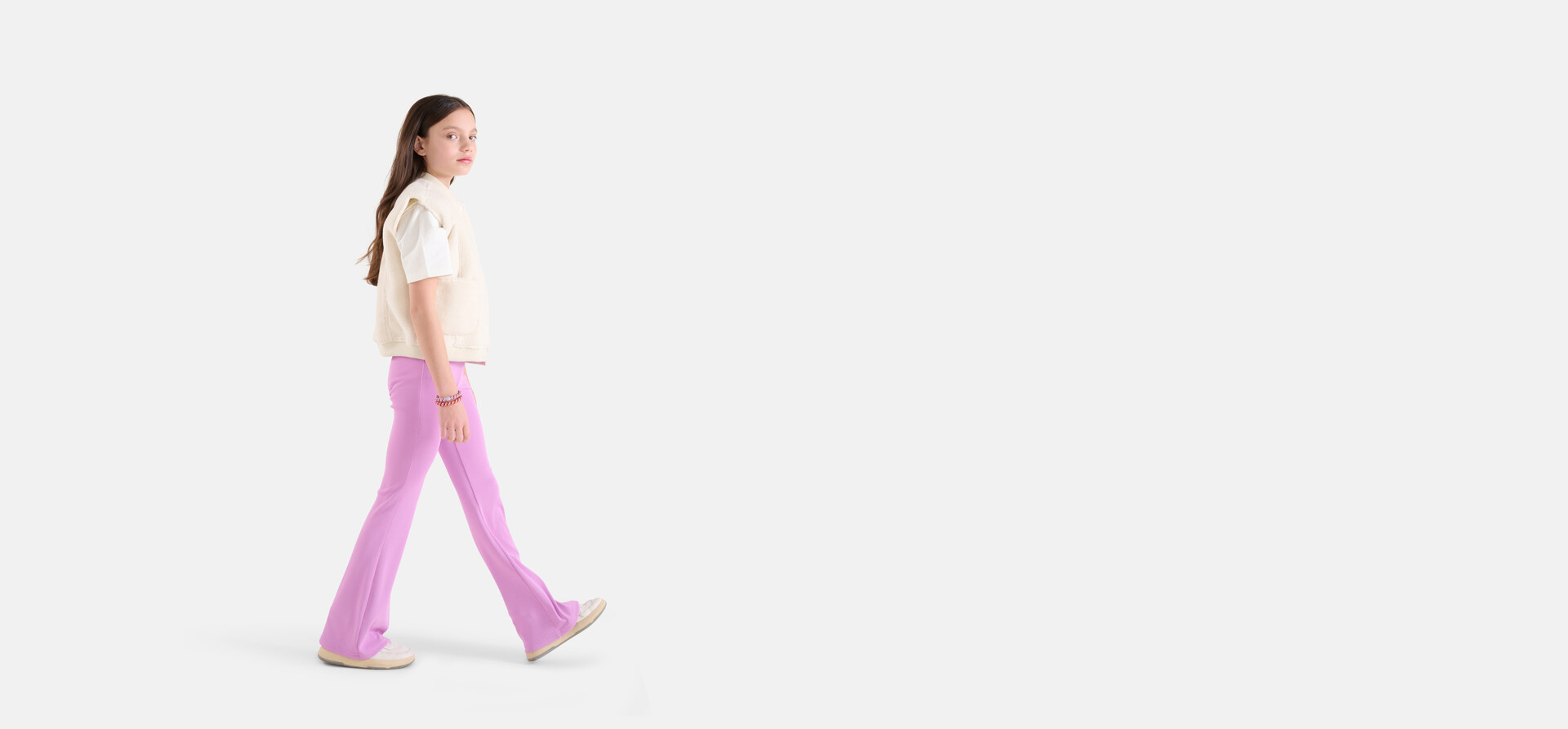 Ausgestellte Leggings Hellviolett SHOEBY GIRLS