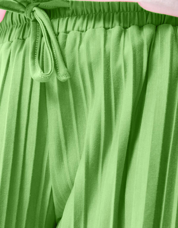 Plisseehose hellgrün SHOEBY GIRLS