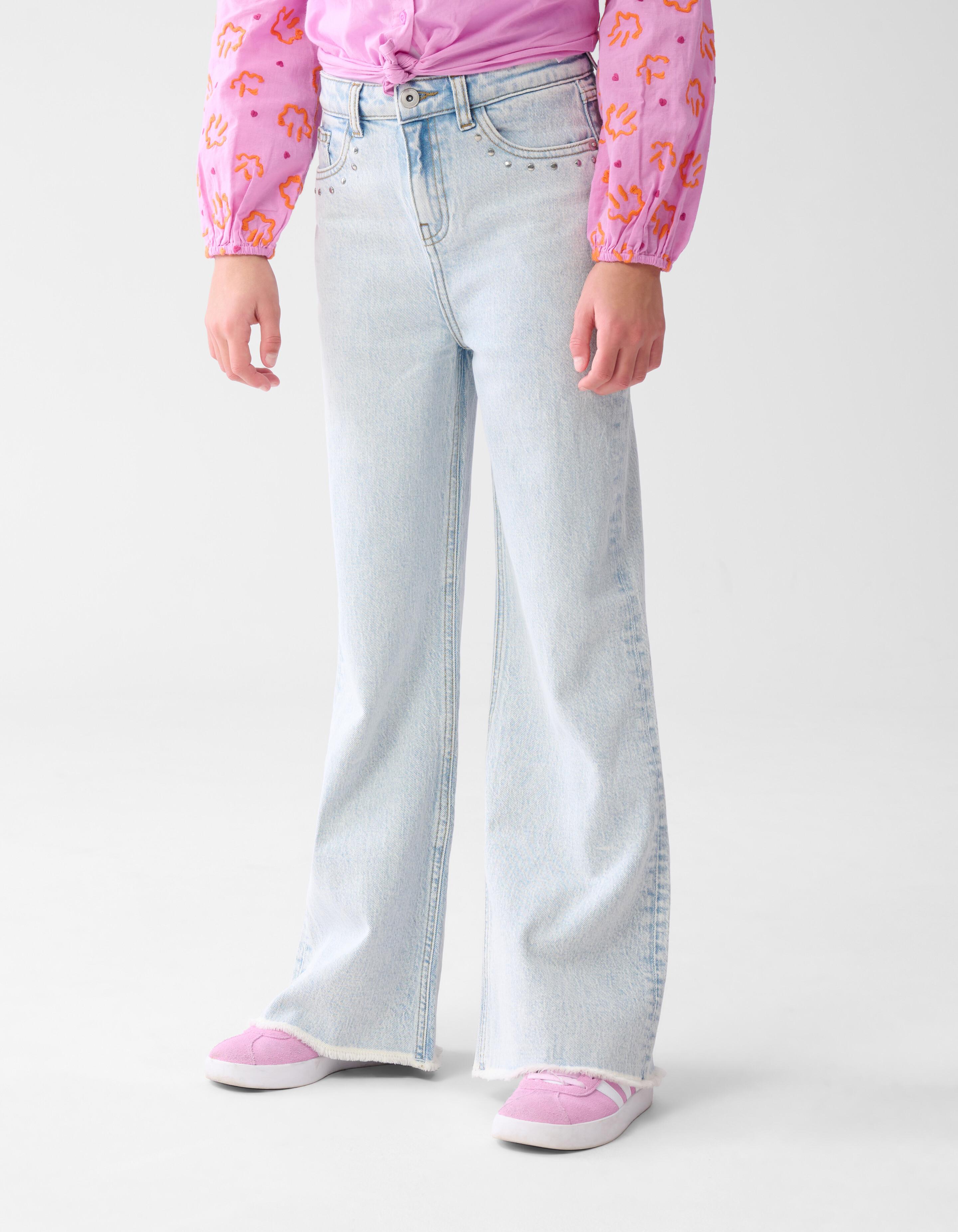 Straight Fit Jeans Blau SHOEBY GIRLS