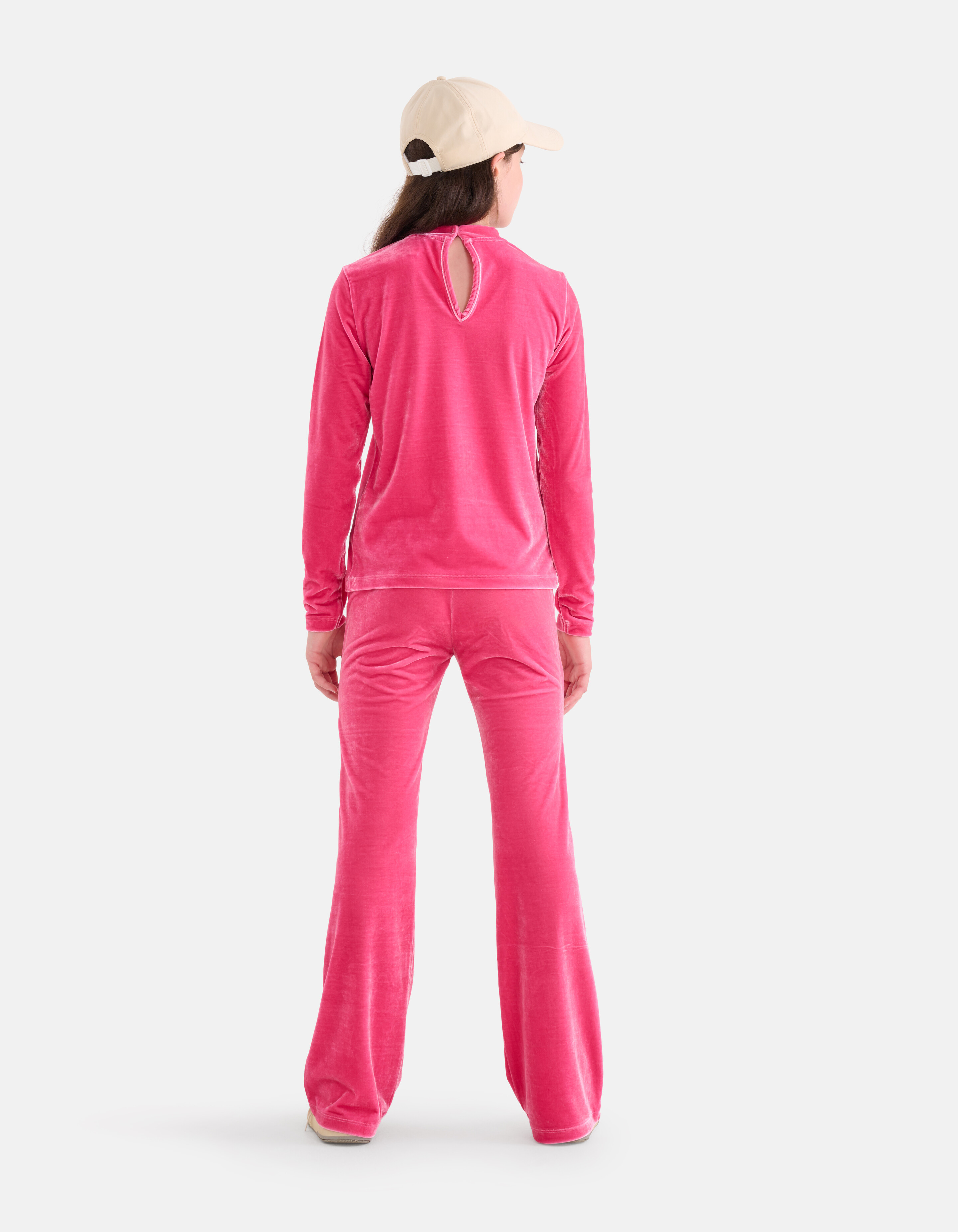Samt-Top Rosa SHOEBY GIRLS