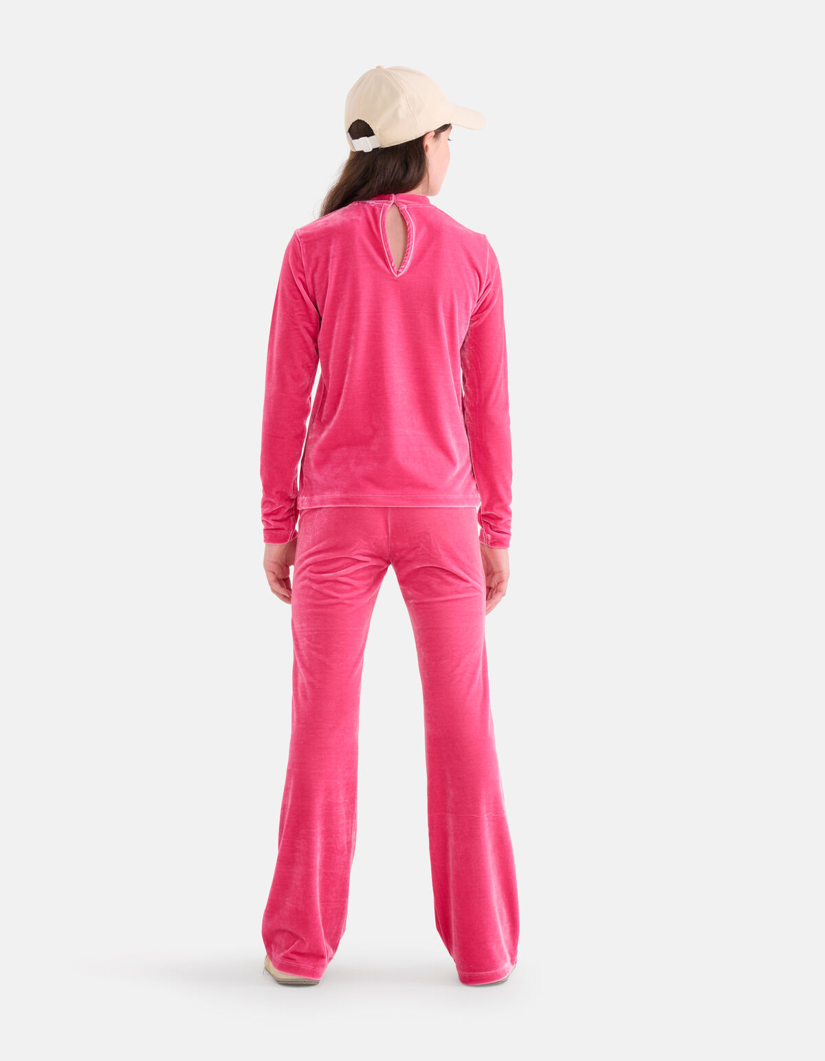 Samt-Top Rosa SHOEBY GIRLS