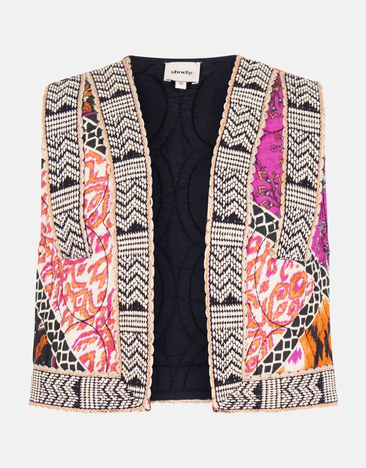 Patch Mix Gilet Orange SHOEBY GIRLS