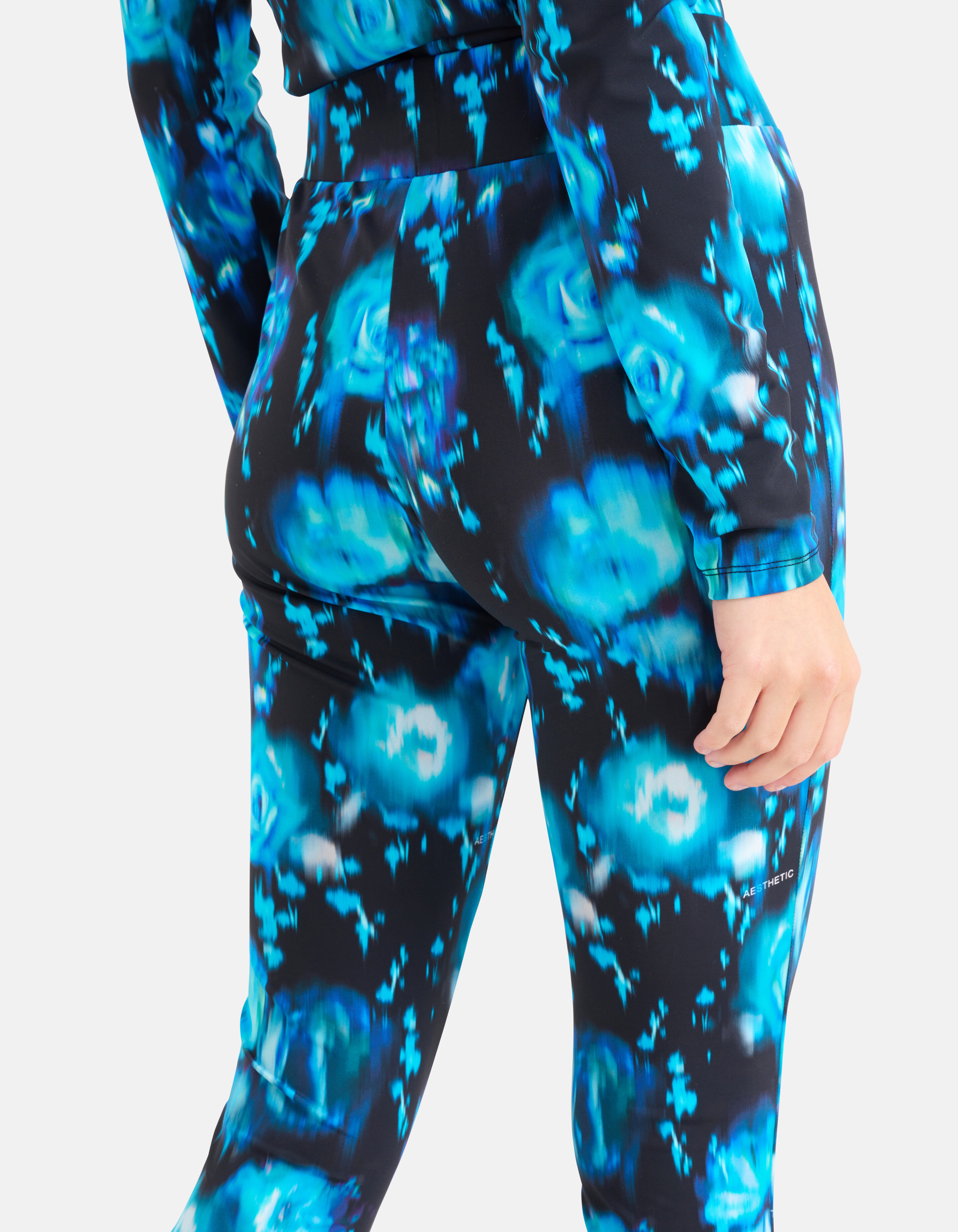 Bedruckte Reise-Leggings Blau SHOEBY WOMEN