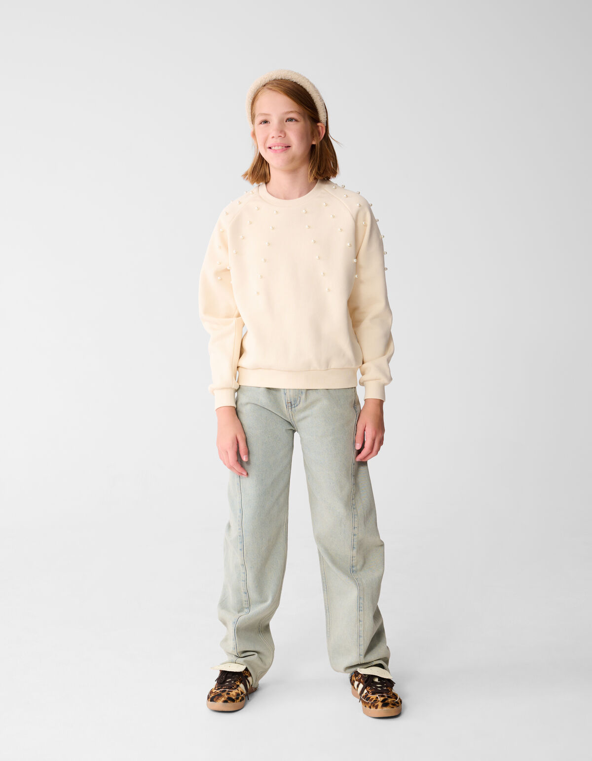 Jeans im Ballon-Fit Hellblau SHOEBY GIRLS