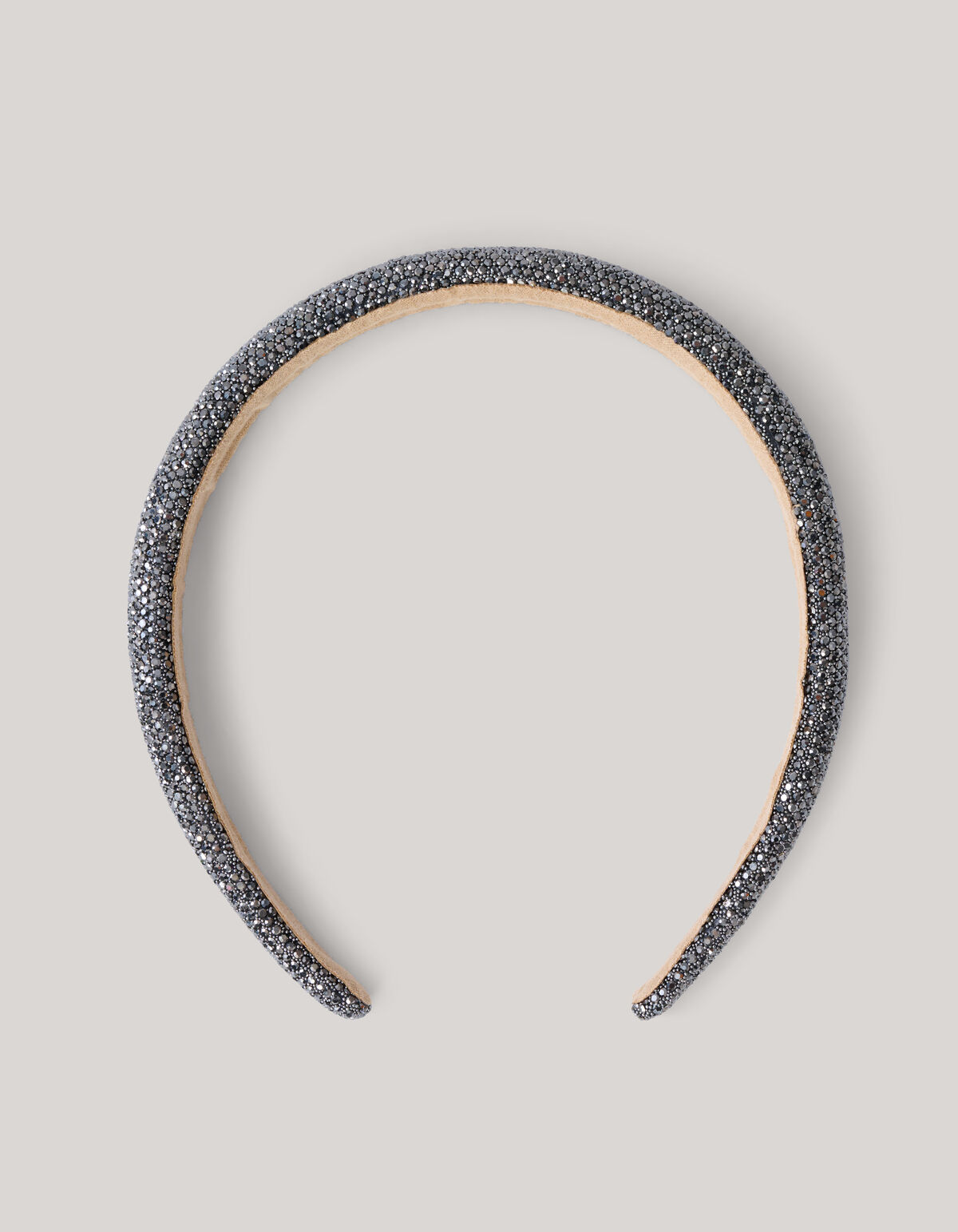 Strass Haarband Dunkelgrau SHOEBY ACCESSOIRES