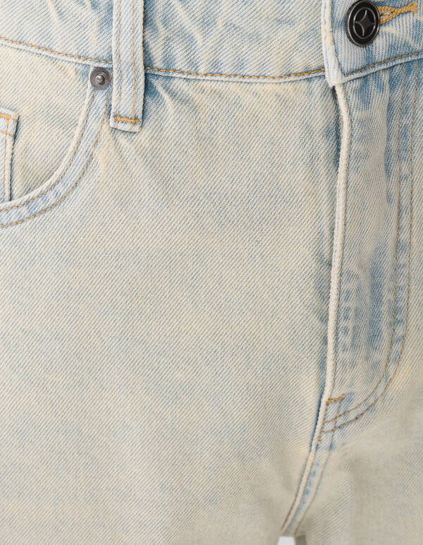 Baggy Fit Jeans Gebleicht L34 SHOEBY MEN