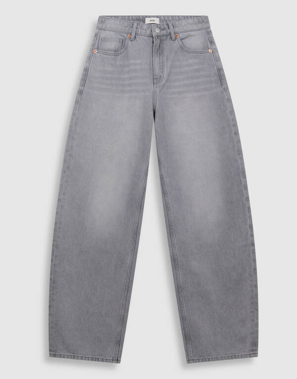 Baggy-Fit-Jeans, hellgrau SHOEBY WOMEN