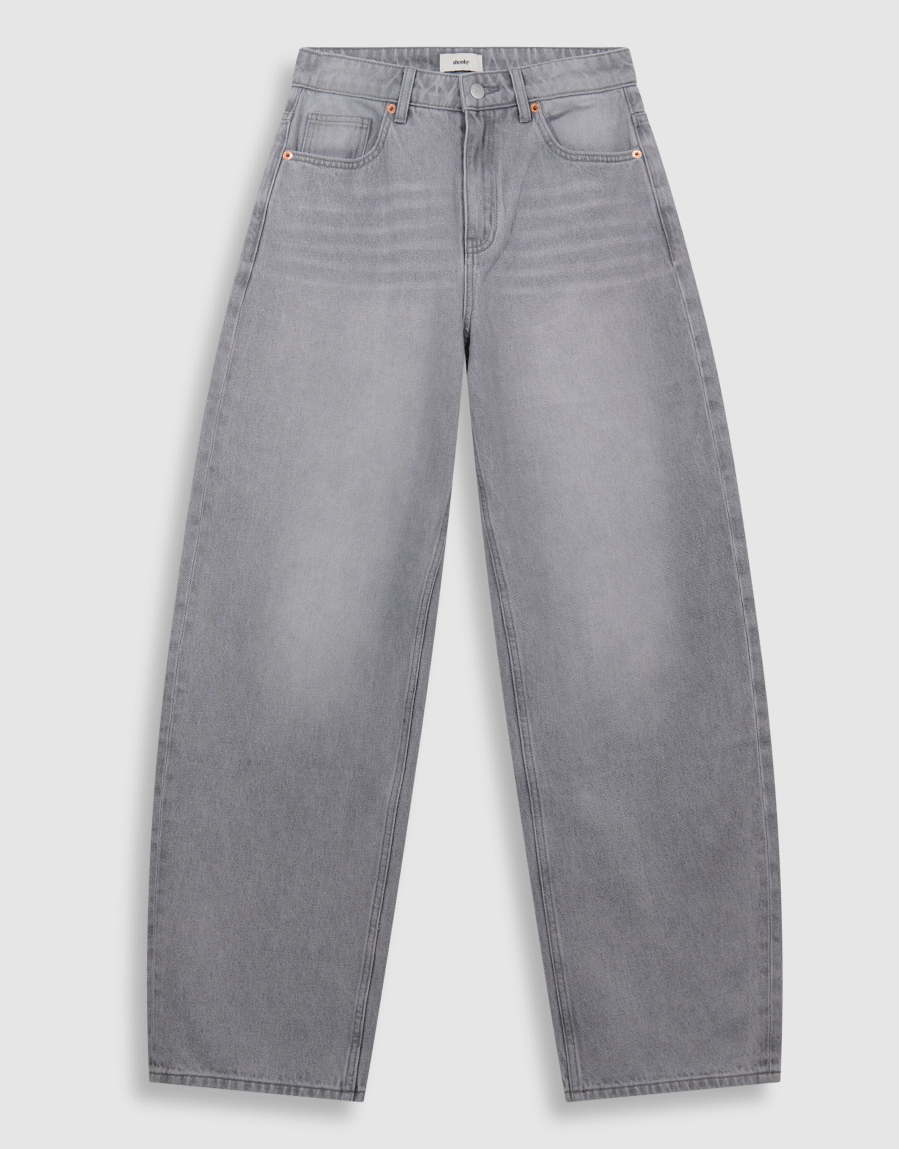 Baggy-Fit-Jeans, hellgrau SHOEBY WOMEN