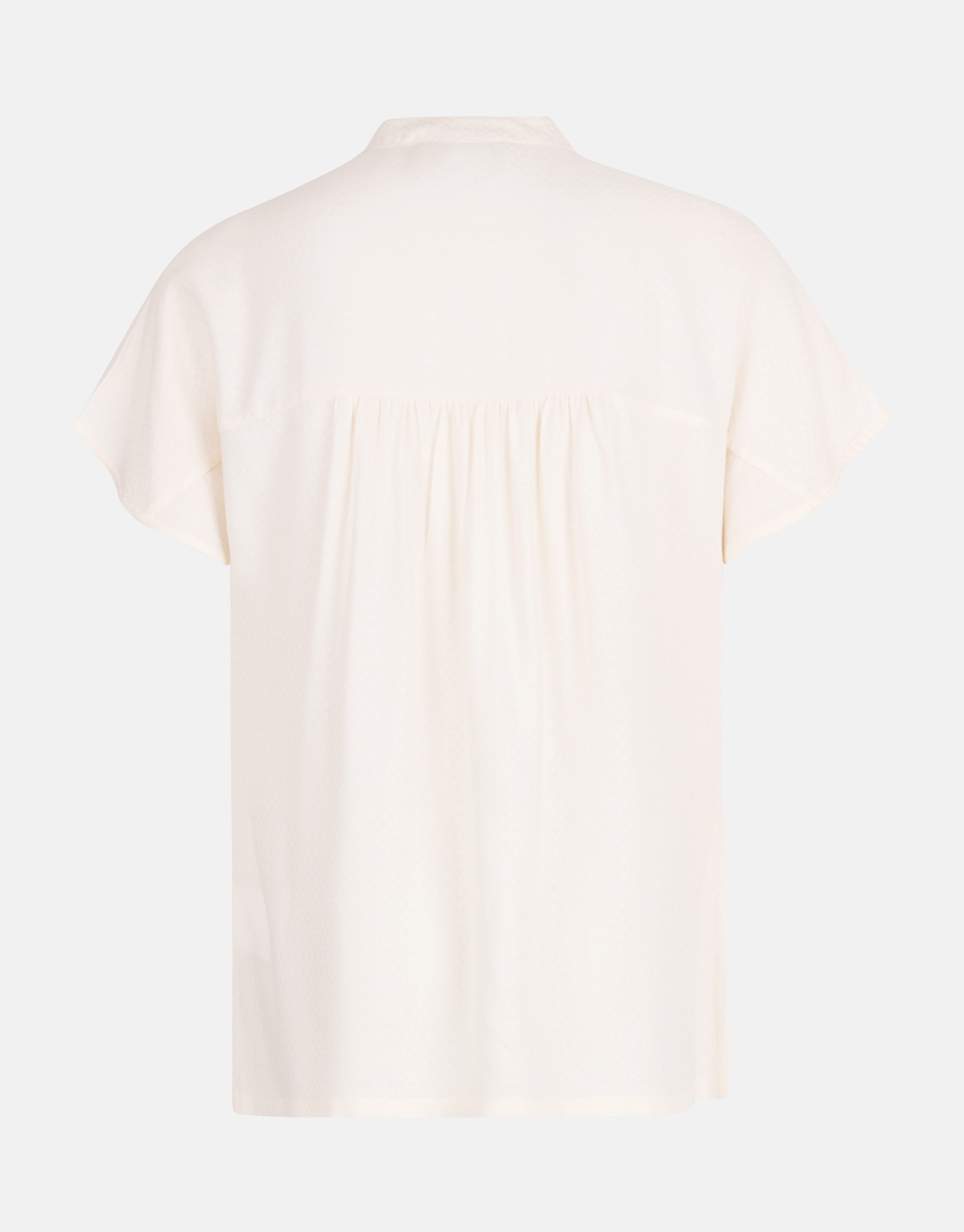 Relaxed Fit Oberteil Off White SHOEBY WOMEN