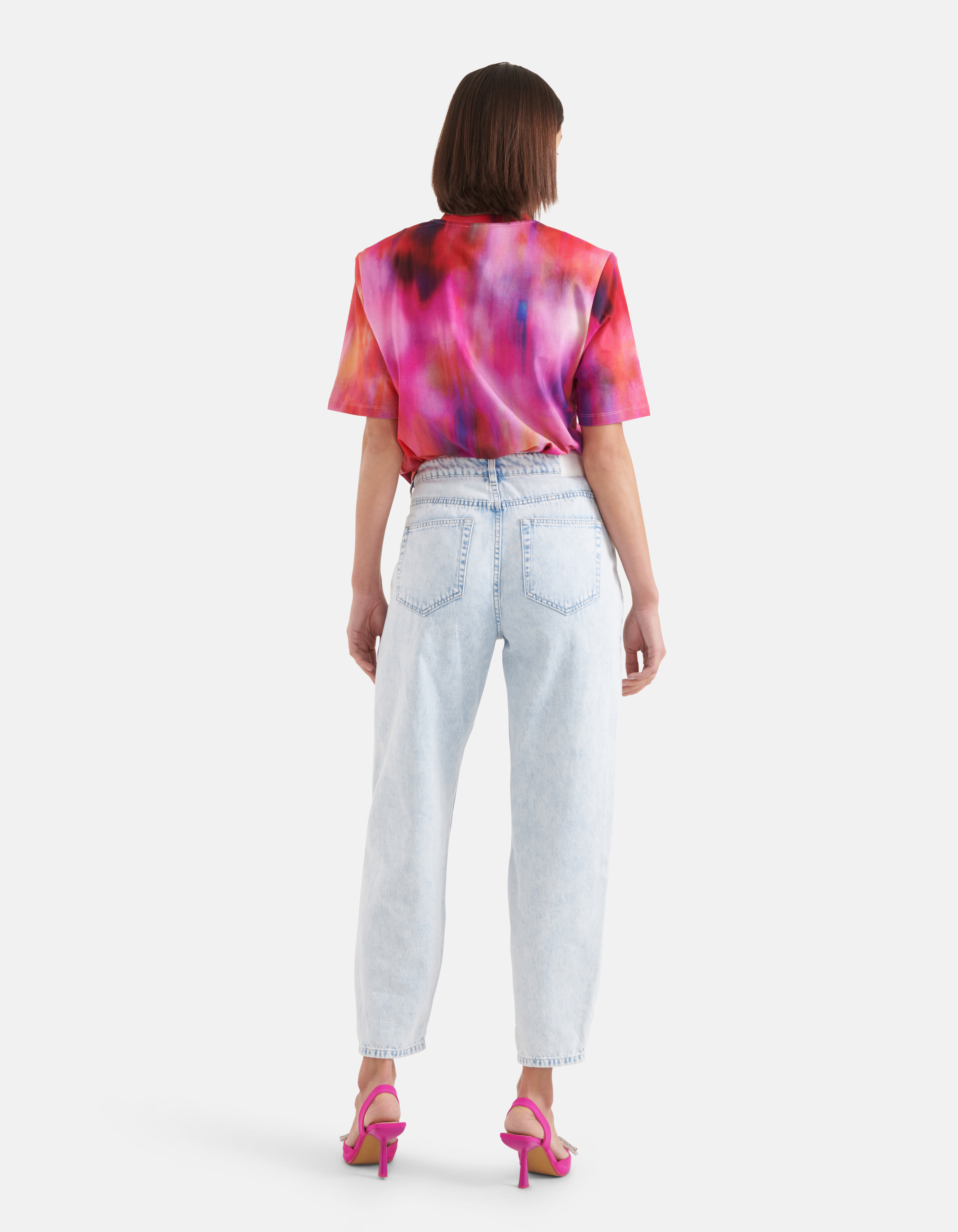 Farbiges Tie-Dye-T-Shirt SHOEBY WOMEN
