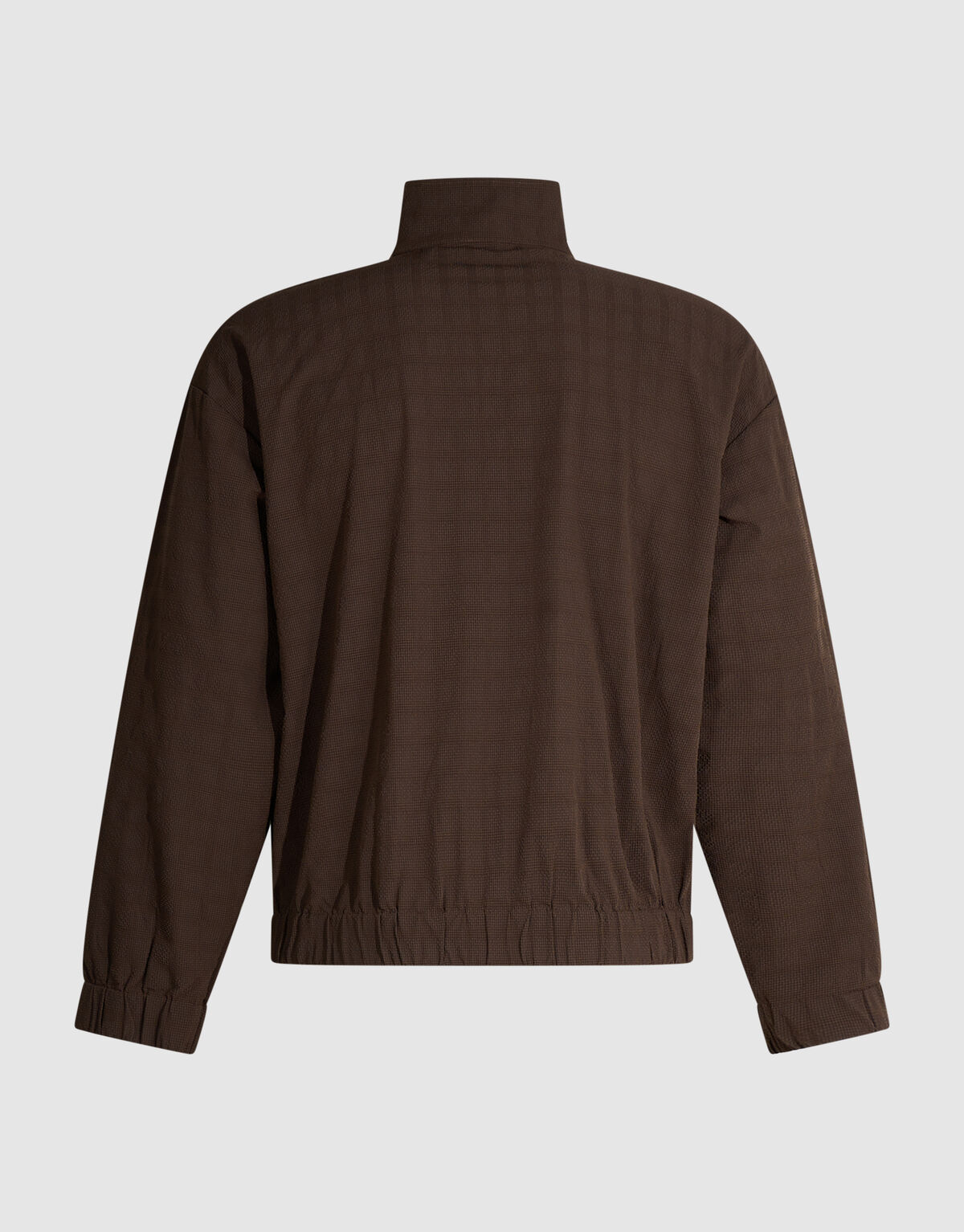 Seersucker Indoor Jacke Braun SHOEBY MEN